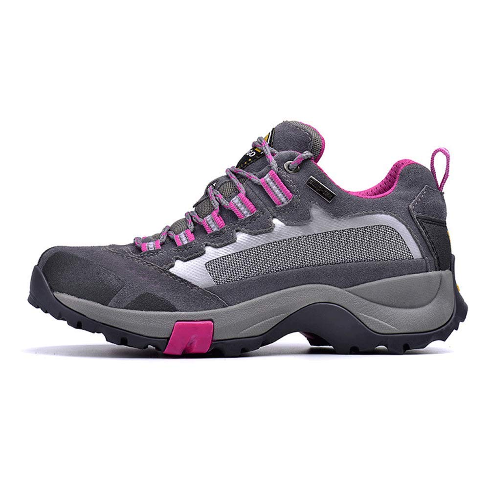 HaoLin Women's Winter Cycling Shoes - Non-Slip MTB Road Bike Shoes, Ultralight Comfort for Mountain Biking & Commuting, Pink Size 38 - Perfect for Cold Weather Rides & Outdoor Adventures