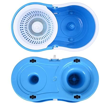 Spin Mop Bucket Set with Wheels - Easy Floor Cleaning for Home & Office