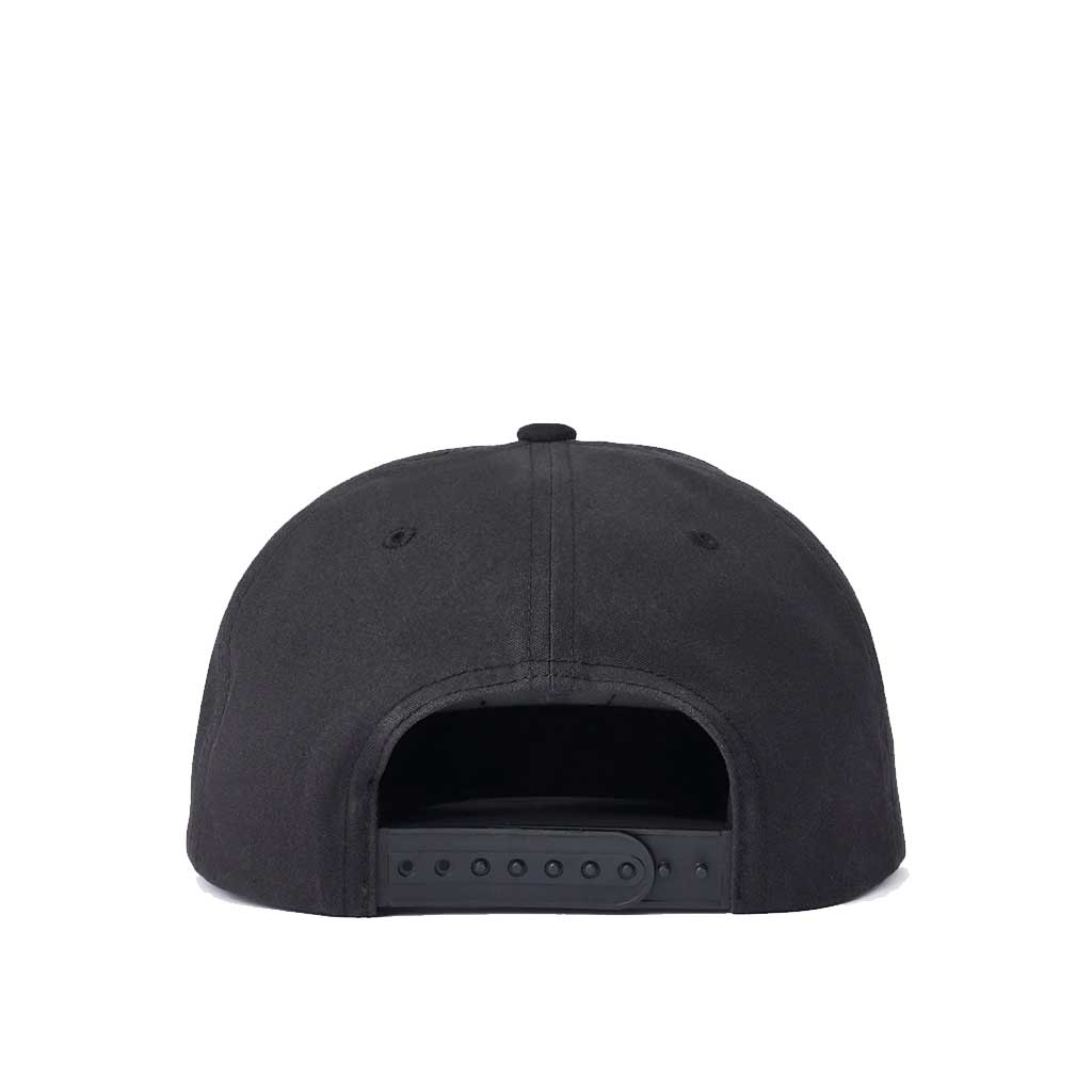 Brixton Oath III Snapback Hat - Black Adjustable Baseball Cap for Men & Women - Perfect for Streetwear, Casual Outfits & Sports Events