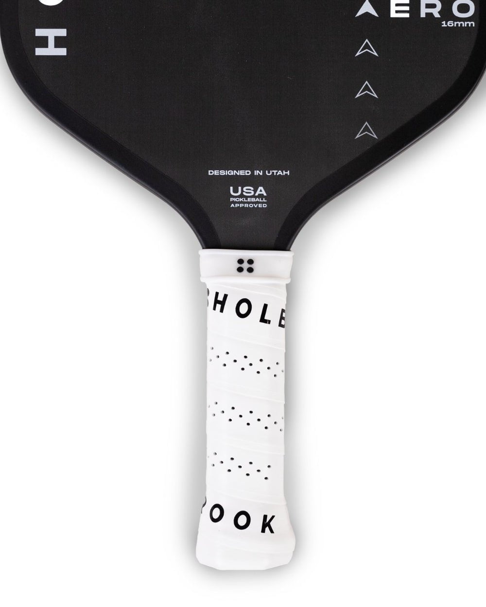 Holbrook Aero S 16mm Premium Carbon Fiber Pickleball Paddle - Lightweight & Durable for Competitive Play & Recreational Games