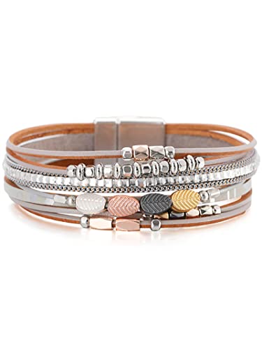 C9:boho bracelets(grey)