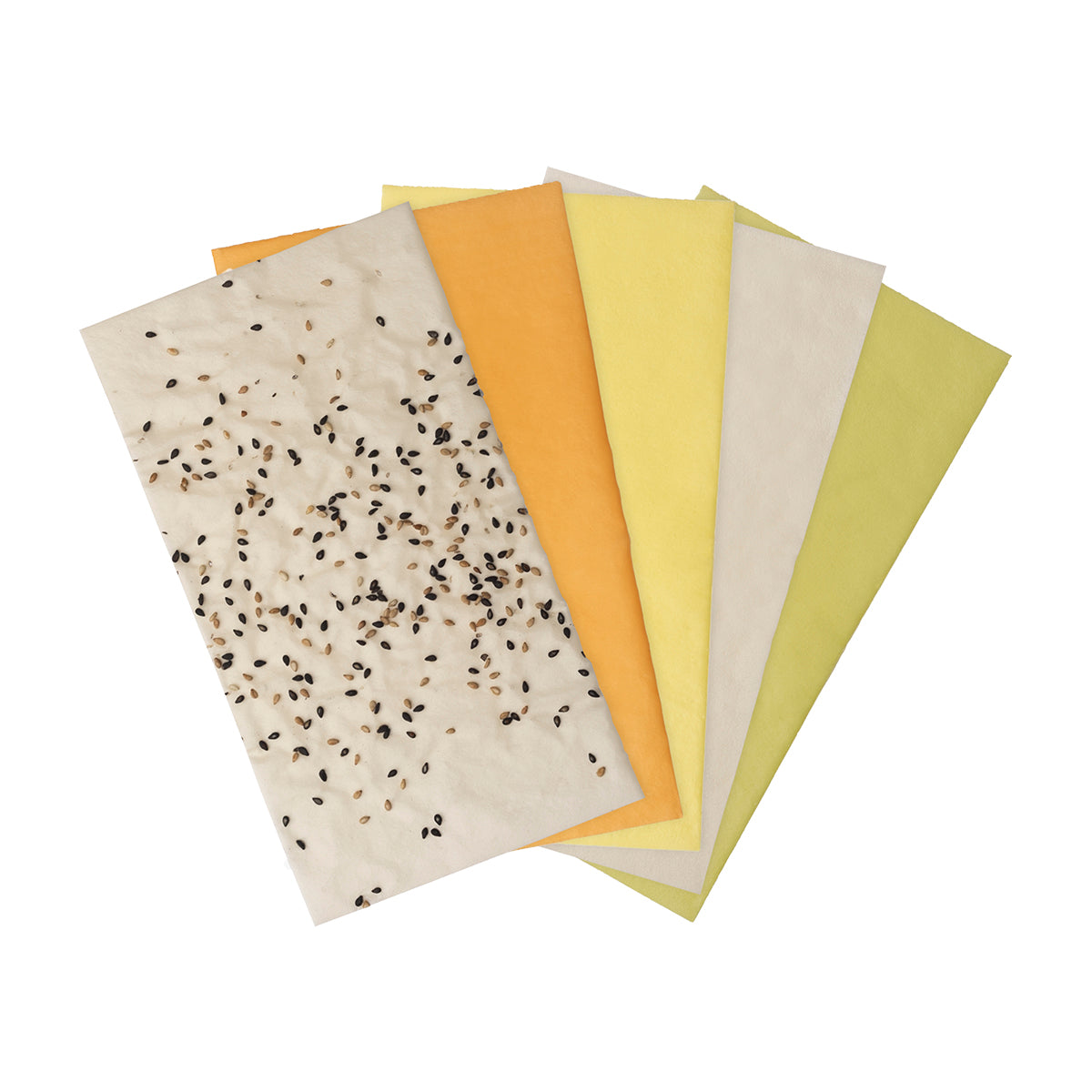 Organic Soy Wax Wraps - 10 Half Sheets for Eco-Friendly Food Storage & Meal Prep | Reusable Beeswax Alternative for Sandwiches, Snacks & Leftovers