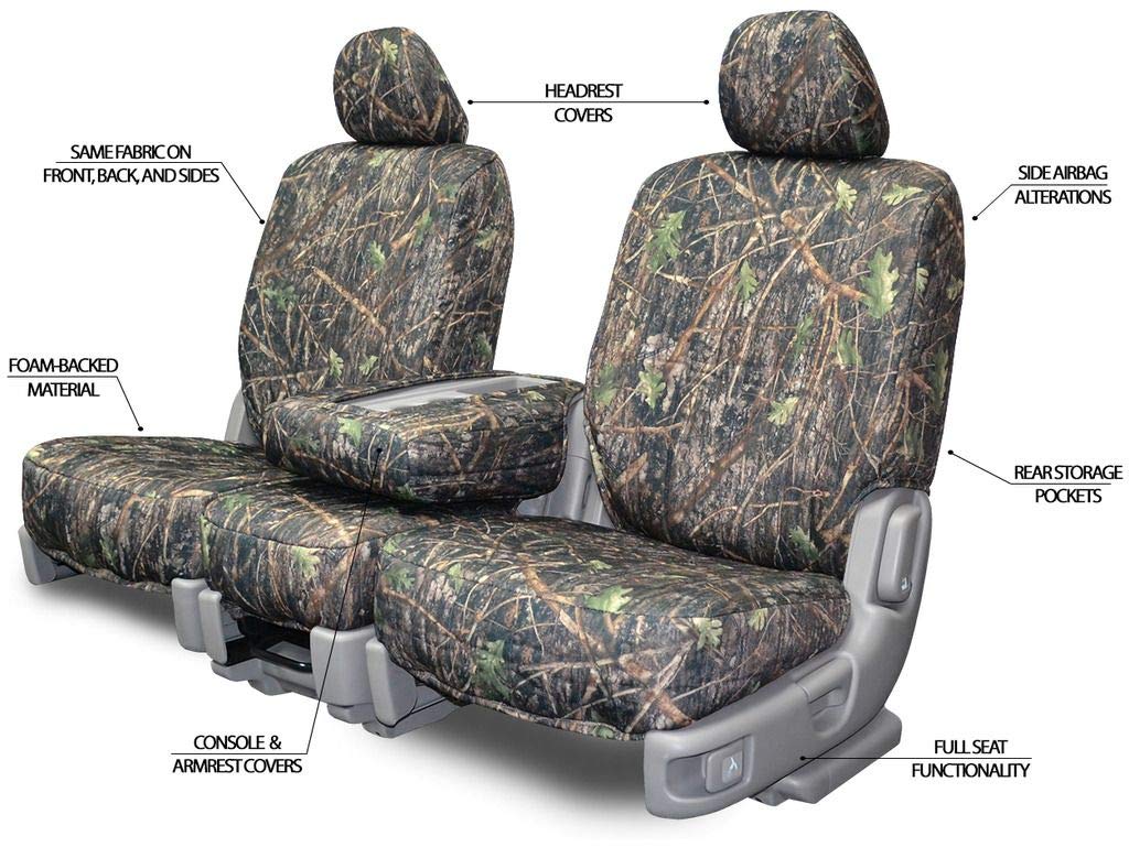 Custom Fit Seat Covers for Jeep Wrangler Low Back Seats - Premium Conceal Camo Fabric | Waterproof & Durable Protection | Perfect for Off-Roading, Camping & Outdoor Adventures