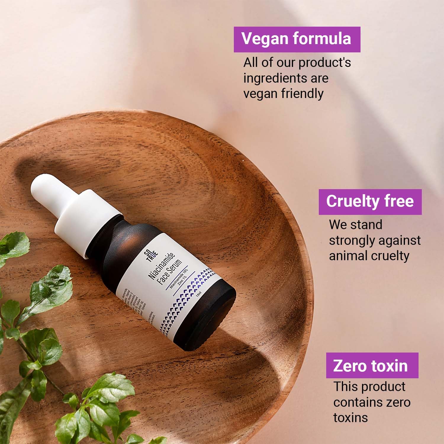 Sotrue 10% Niacinamide Face Serum with Zinc, 15ml - Acne Treatment & Pimple Control for Clear, Brighter Skin | Oil-Free, Non-Comedogenic Formula | Perfect for Daily Skincare Routine & Sensitive Skin Care