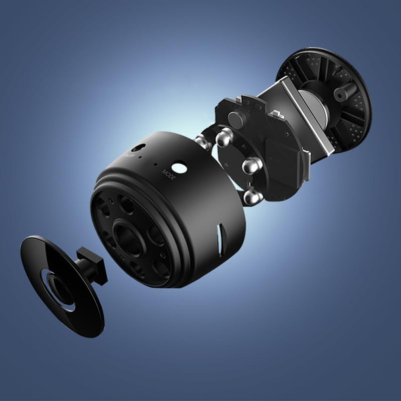 Leapiture 4K Action Camera with Night Vision & Motion Detection - Waterproof HD Remote Monitoring Security Camera for Home, Outdoor, and Travel Adventures - Ideal for Home Security, Baby Monitoring, and Wildlife Recording