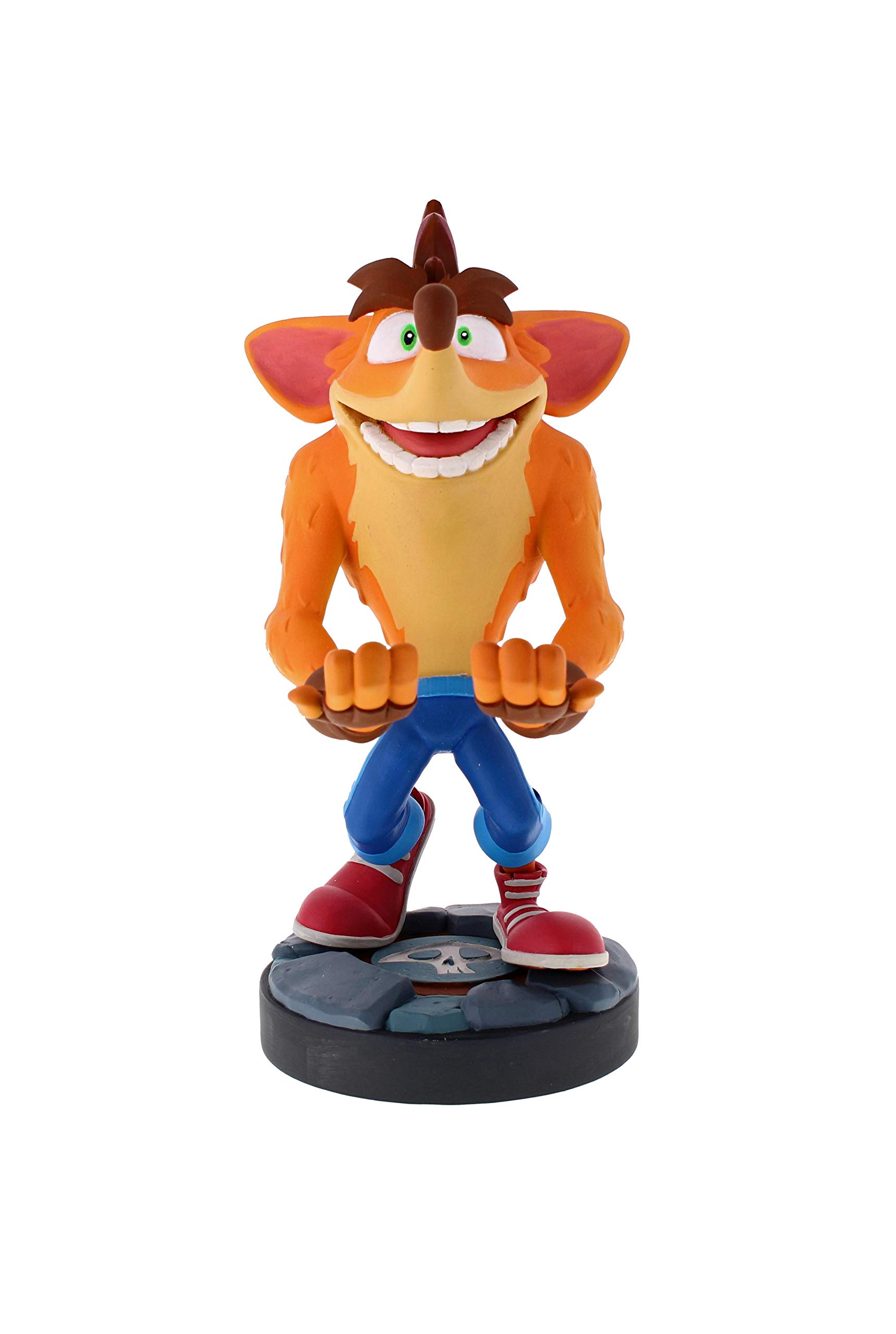 Crash Bandicoot Gaming Accessories Holder & Phone Stand - Compatible with Xbox, PlayStation & Nintendo Switch Controllers - Perfect for Gaming Setup & Desk Organization