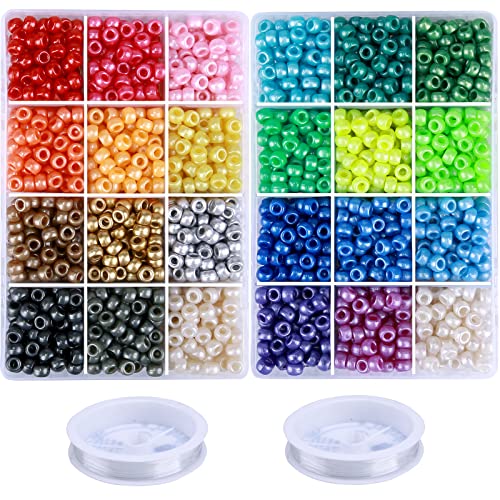 Rainbow 24 colors pearl style