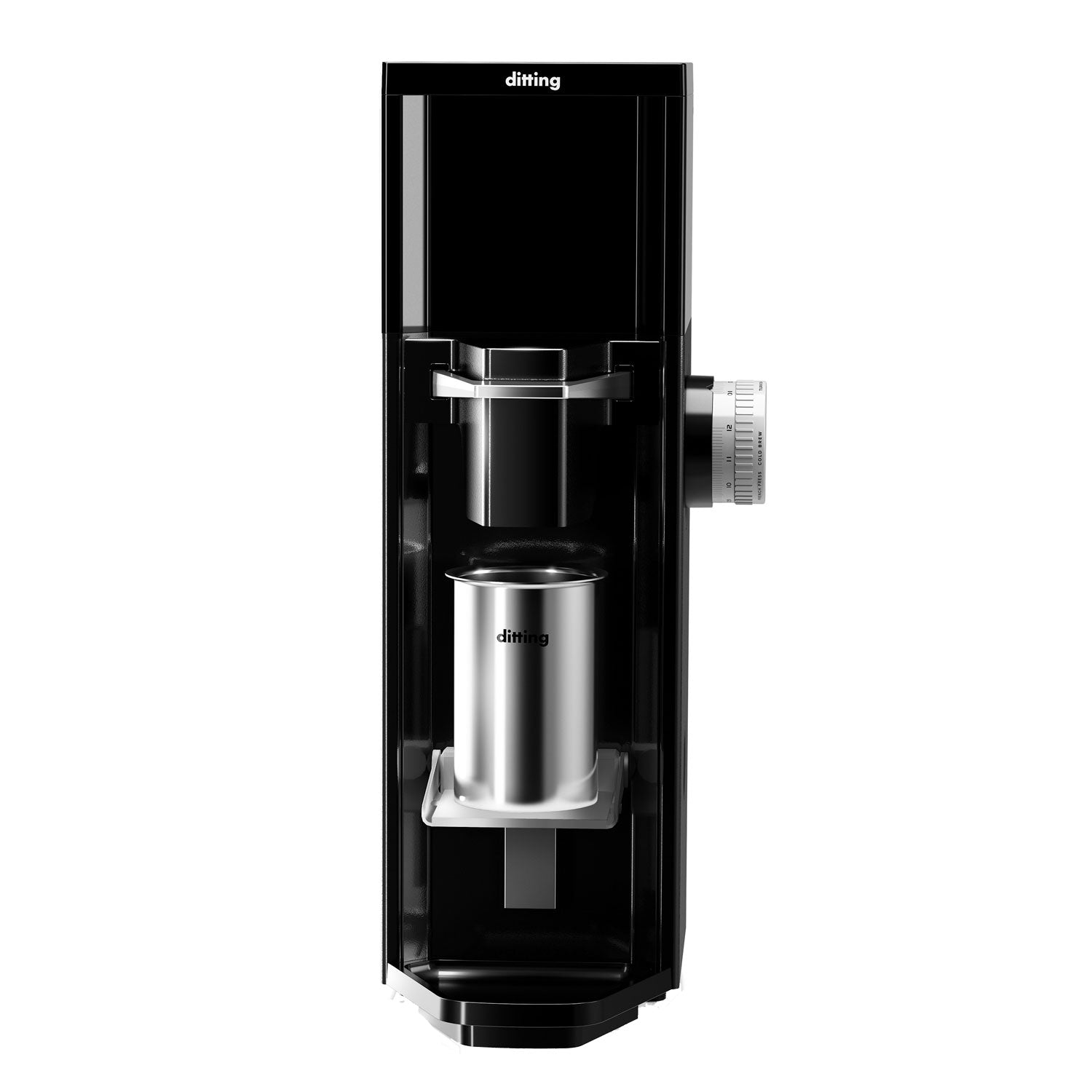 Ditting 807 LAB SWEET Commercial Coffee Grinder - Black with Black Hopper - Professional Espresso & Brewing for Cafes & Coffee Shops