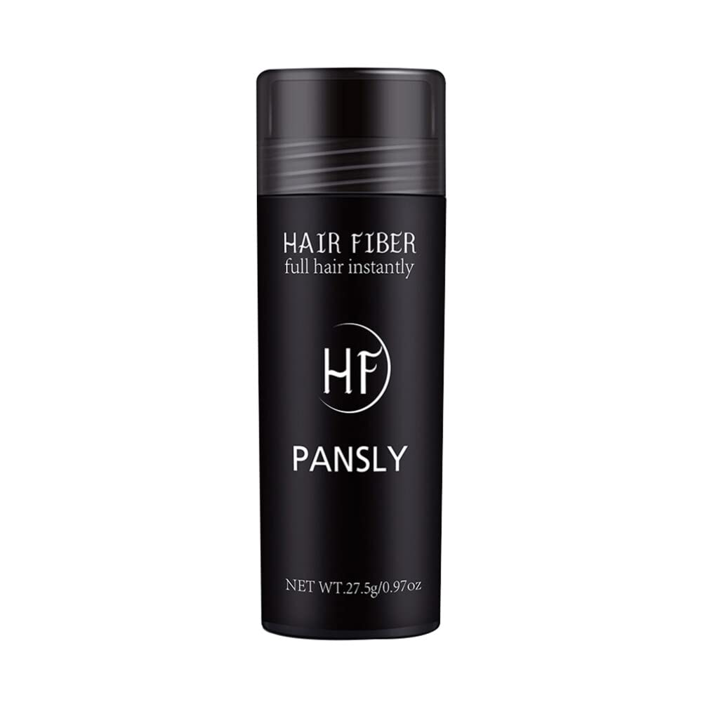 1PC Black Hair Loss Concealer & Thickening Fibers for Thinning Hair - Natural-Looking Hair Building Fibers, Nail & Cord Concealer - Perfect for Daily Use, Special Occasions & Confidence Boost