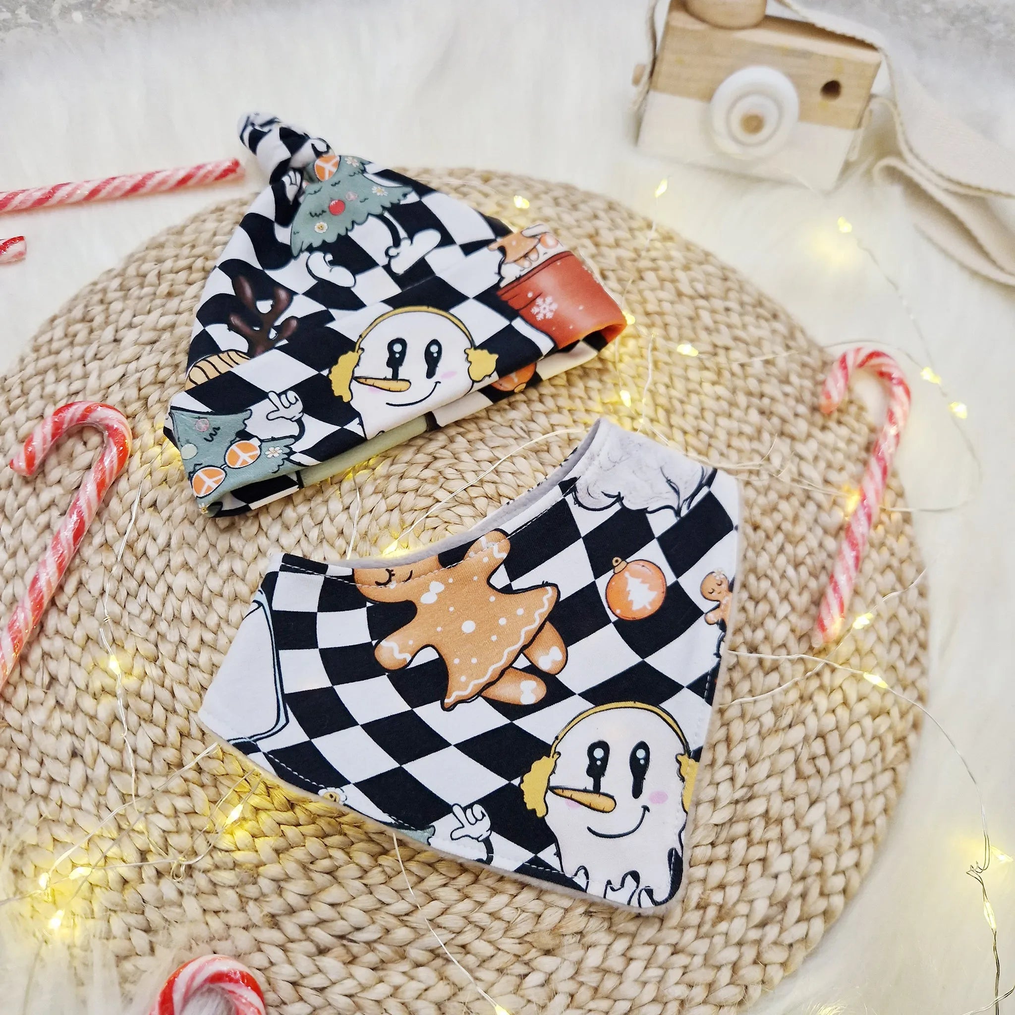 Trendy Santa Baby Gift Set for Christmas - Perfect for Holiday Parties, Newborn Photos & Festive Celebrations