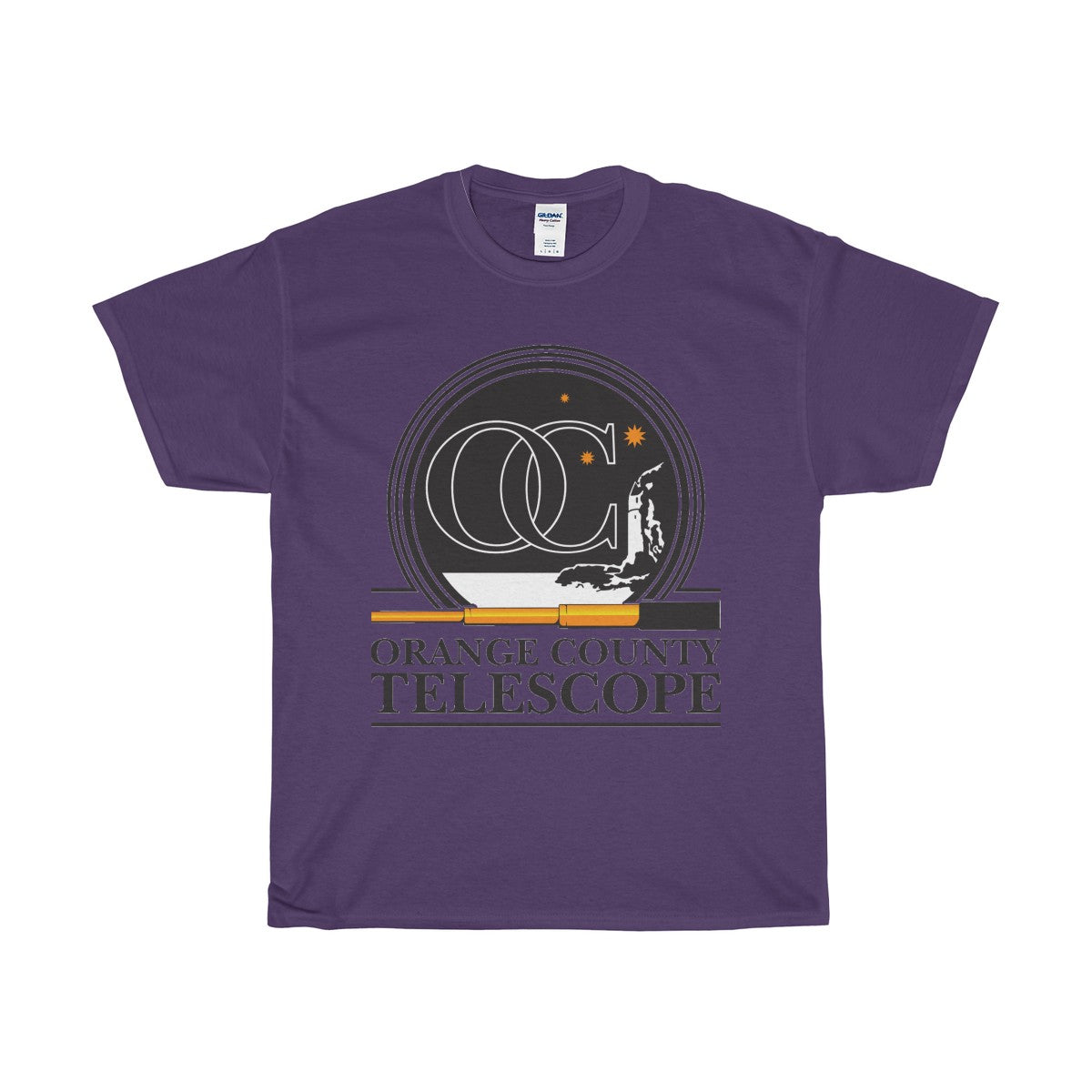 OC Telescope Tee - Comfortable Cotton T-Shirt for Stargazing & Astronomy Enthusiasts | Perfect for Outdoor Camping & Casual Wear
