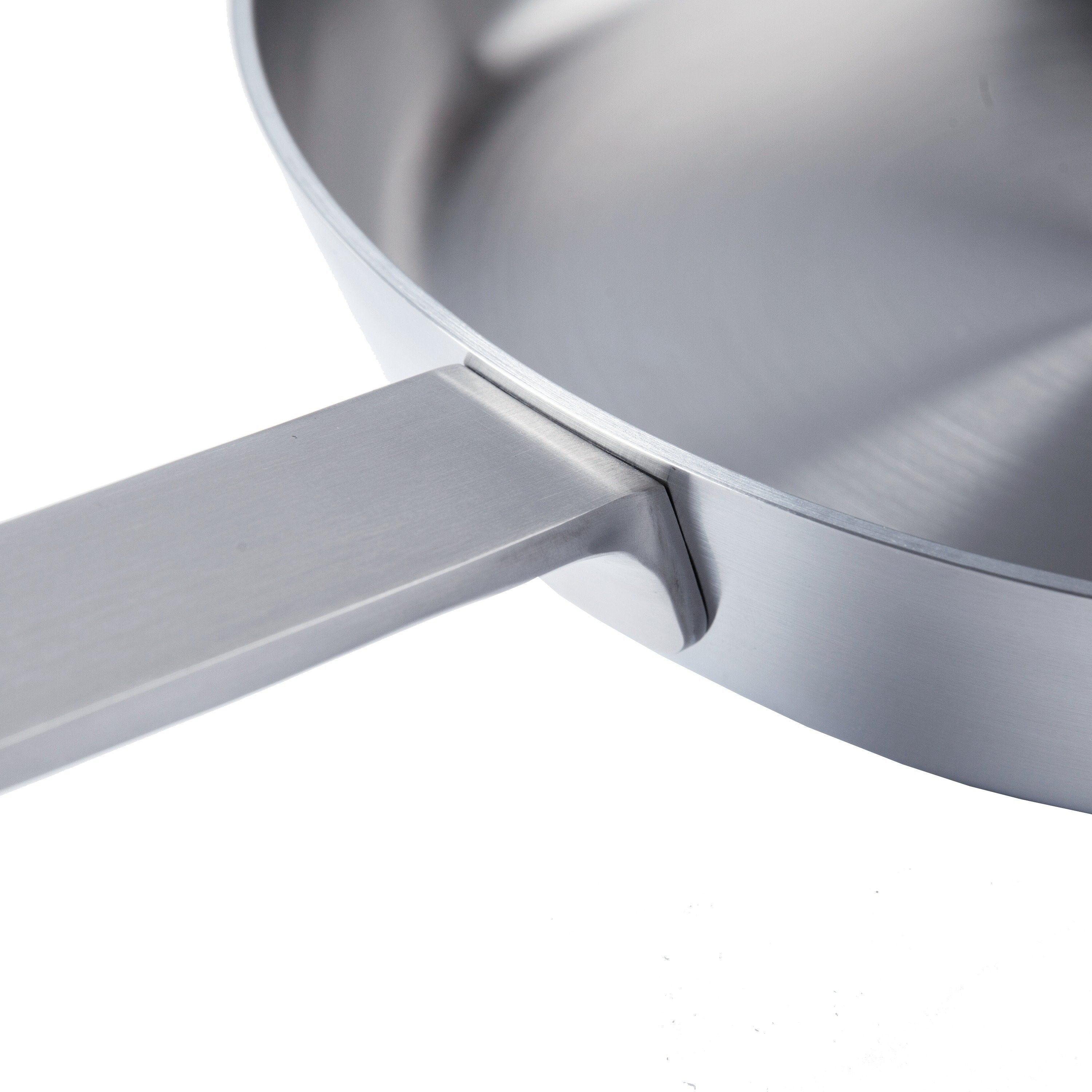 BergHOFF Ron 7-Piece 18/10 Stainless Steel 5-Ply Cookware Set - Premium Kitchen Pots & Pans for Induction, Gas & Electric Stoves - Perfect for Boiling, Frying & Sauteing
