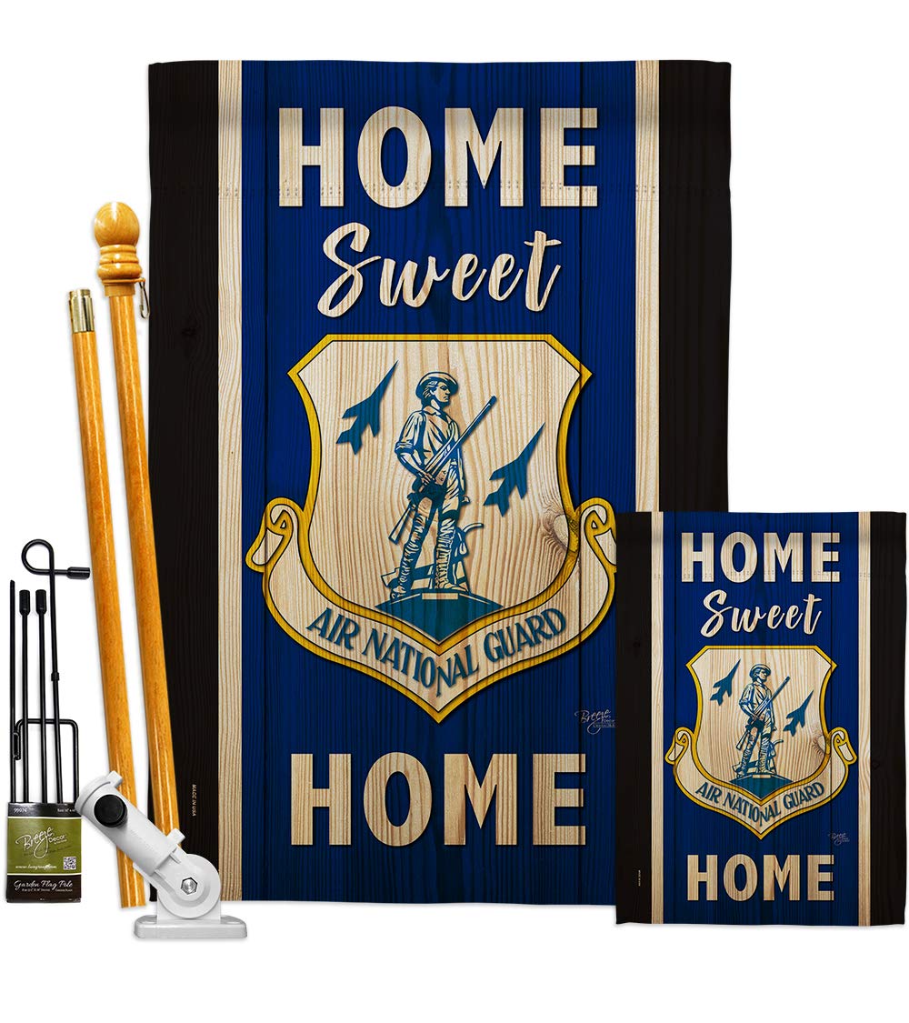 Double-Sided USA Made 28x40 Inch Military Garden Flag - Armed Forces, Rangers & Veteran Home Decor for Yard, Patio & Outdoor Display - Patriotic Gift for Memorial Day, Veterans Day & Military Appreciation