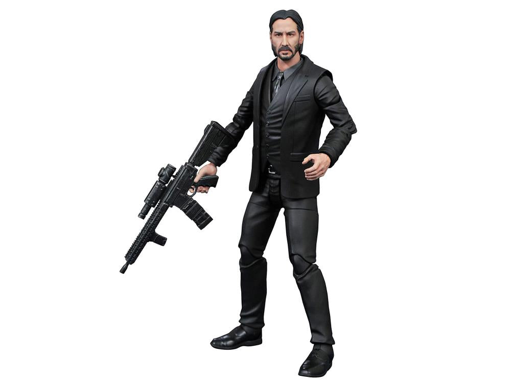 Diamond Select John Wick: Chapter 2 Tactical Action Figure - Highly Detailed Collectible for Movie Fans & Action Figure Collectors | Perfect for Display, Gifts & Cosplay Scenes