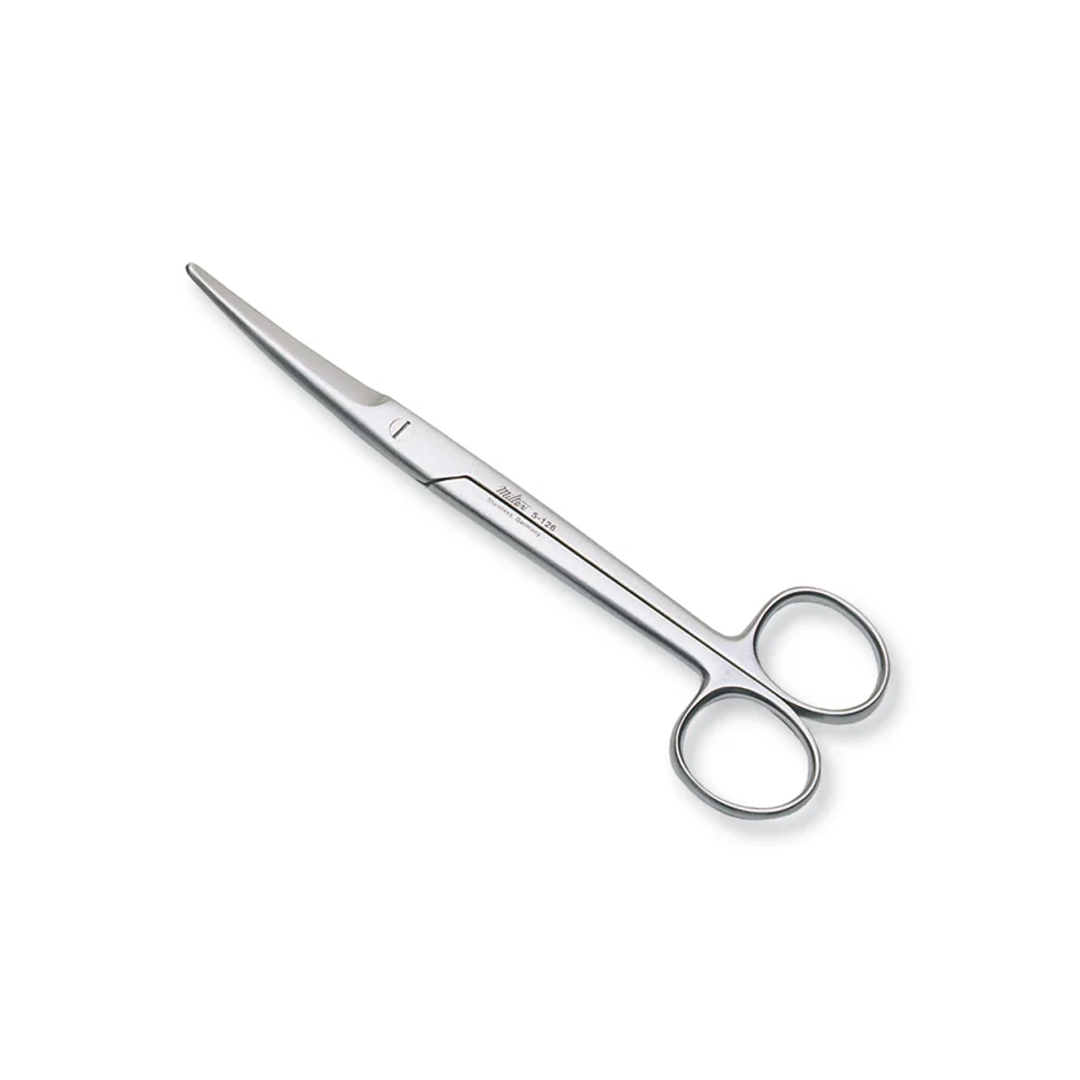 Stainless Steel Chrome Plated Mayo Scissors - Surgical Grade for Medical, Kitchen & Craft Use - Sharp Precision Cutting Tool for Bandages, Food, Fabric & More