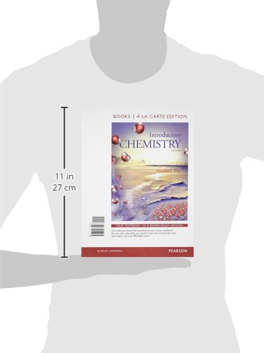 Introductory Chemistry, Books a la Carte Edition (5th Edition) - Perfect for College Students & Self-Learners - Ideal for STEM Classes, Homeschooling & Chemistry Enthusiasts