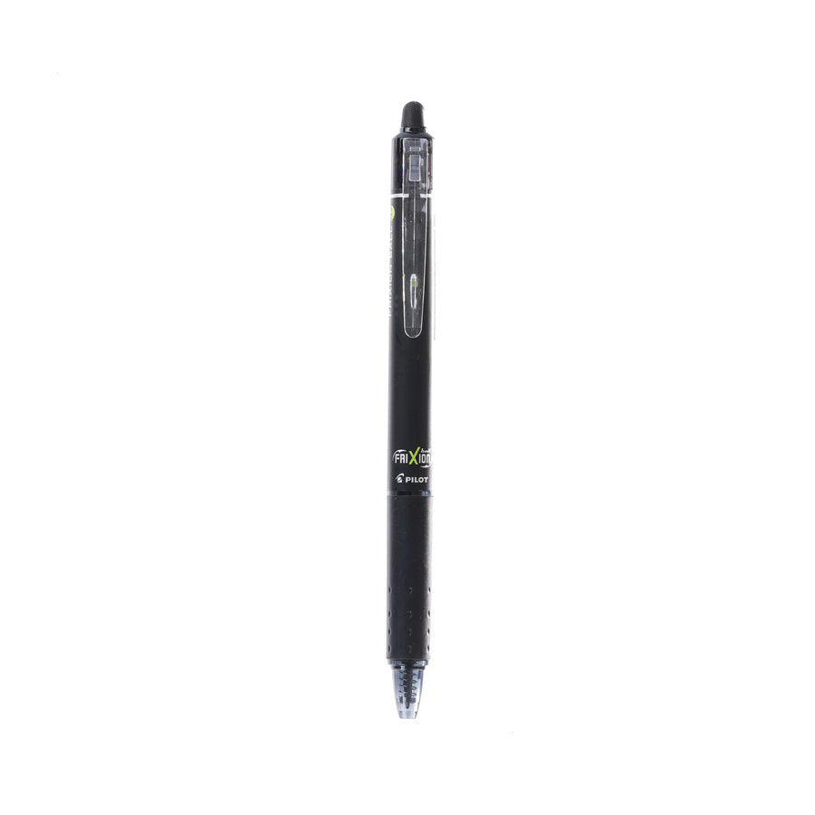 Pilot FriXion Clicker 0.7mm Retractable Erasable Gel Pen - Black Ink for Smooth Writing, Note Taking & School/Office Use