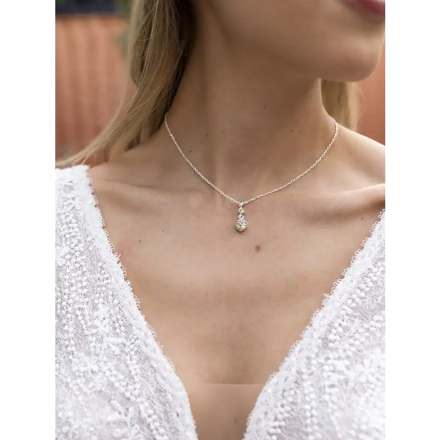 Elegant Bridal Necklace Set NL2251 - Wedding Jewelry for Bride, Bridesmaids & Special Occasions - Perfect for Weddings, Anniversaries & Formal Events