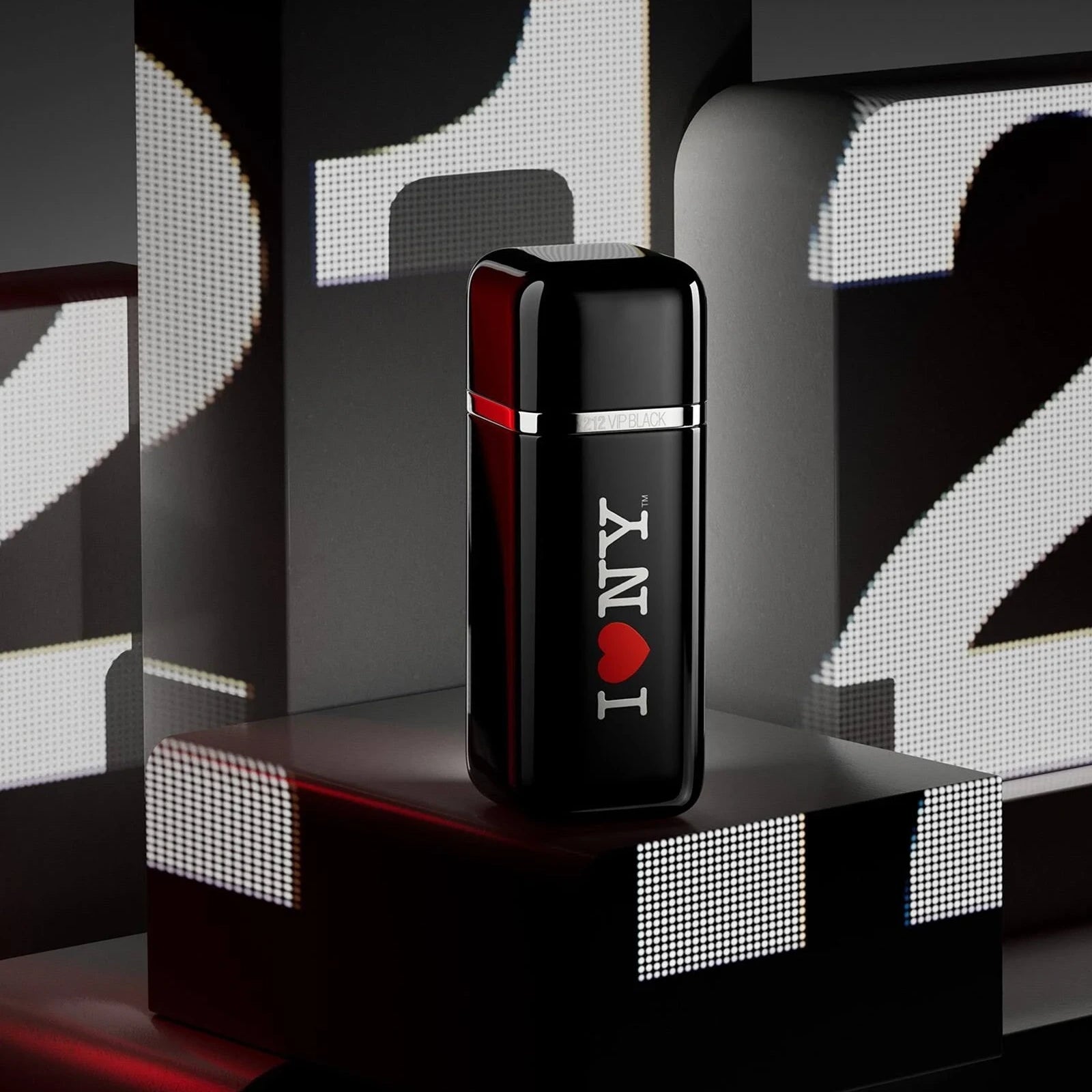 212 VIP Black I Love NY 3.4 oz Eau de Parfum for Men - Night Out & Special Occasion Fragrance