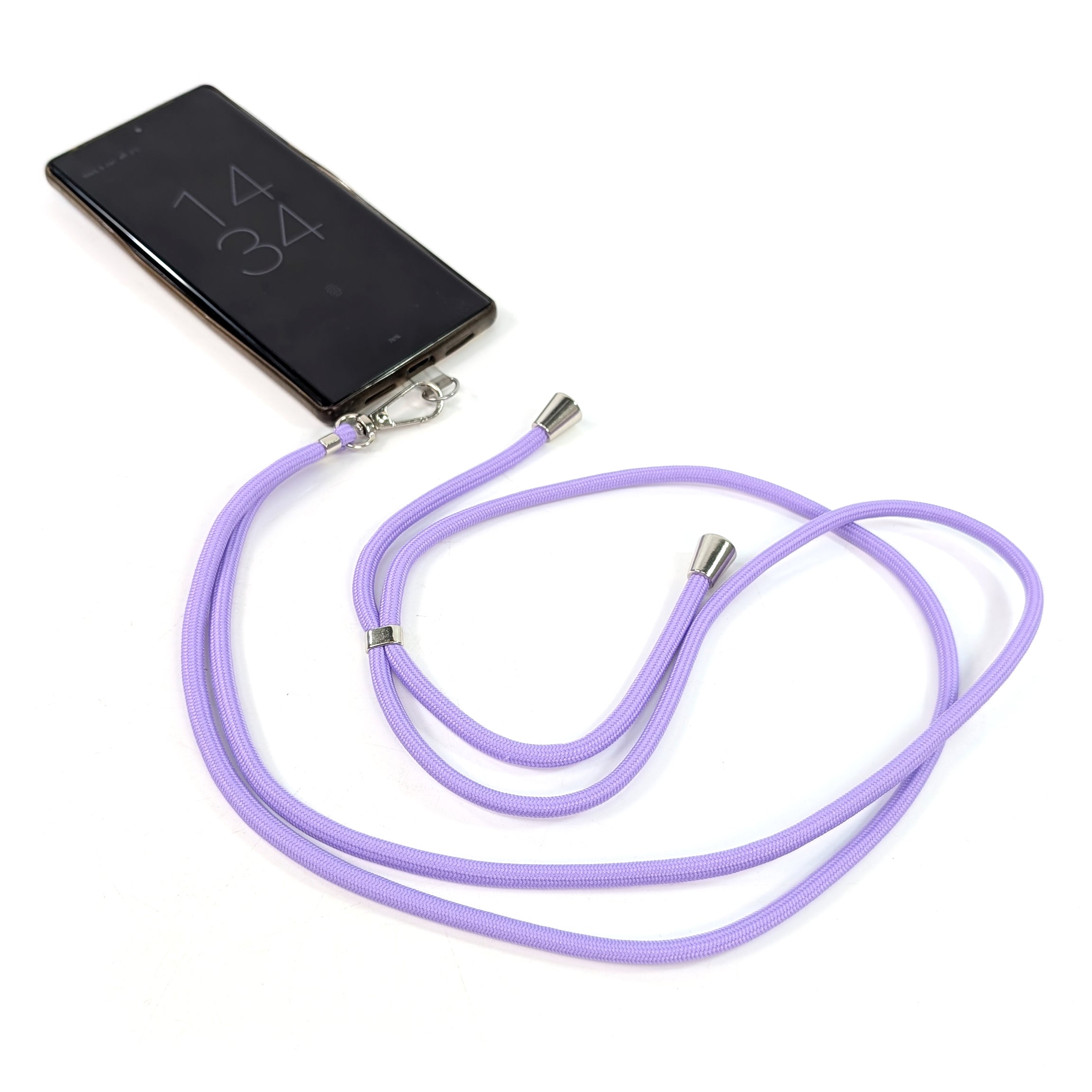 Adjustable Crossbody Phone Strap - Secure & Comfortable Phone Holder for iPhone Samsung - Perfect for Running, Travel & Shopping (Purple)