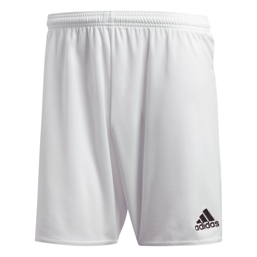 Adidas Youth Parma 16 Soccer Shorts - White/Black - Comfortable Athletic Shorts for Boys - Perfect for Soccer Practice, Training & Casual Wear