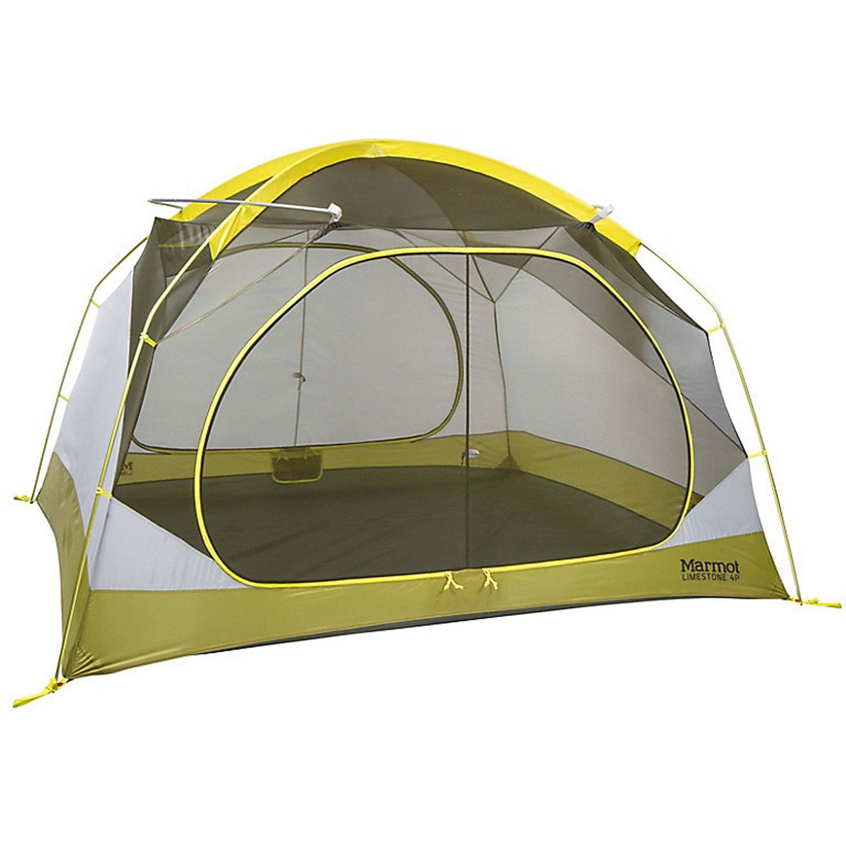Limestone 4 Person Tent - Waterproof & Spacious Camping Tent for Family Outdoor Adventures - Perfect for Hiking, Backpacking, and Beach Camping
