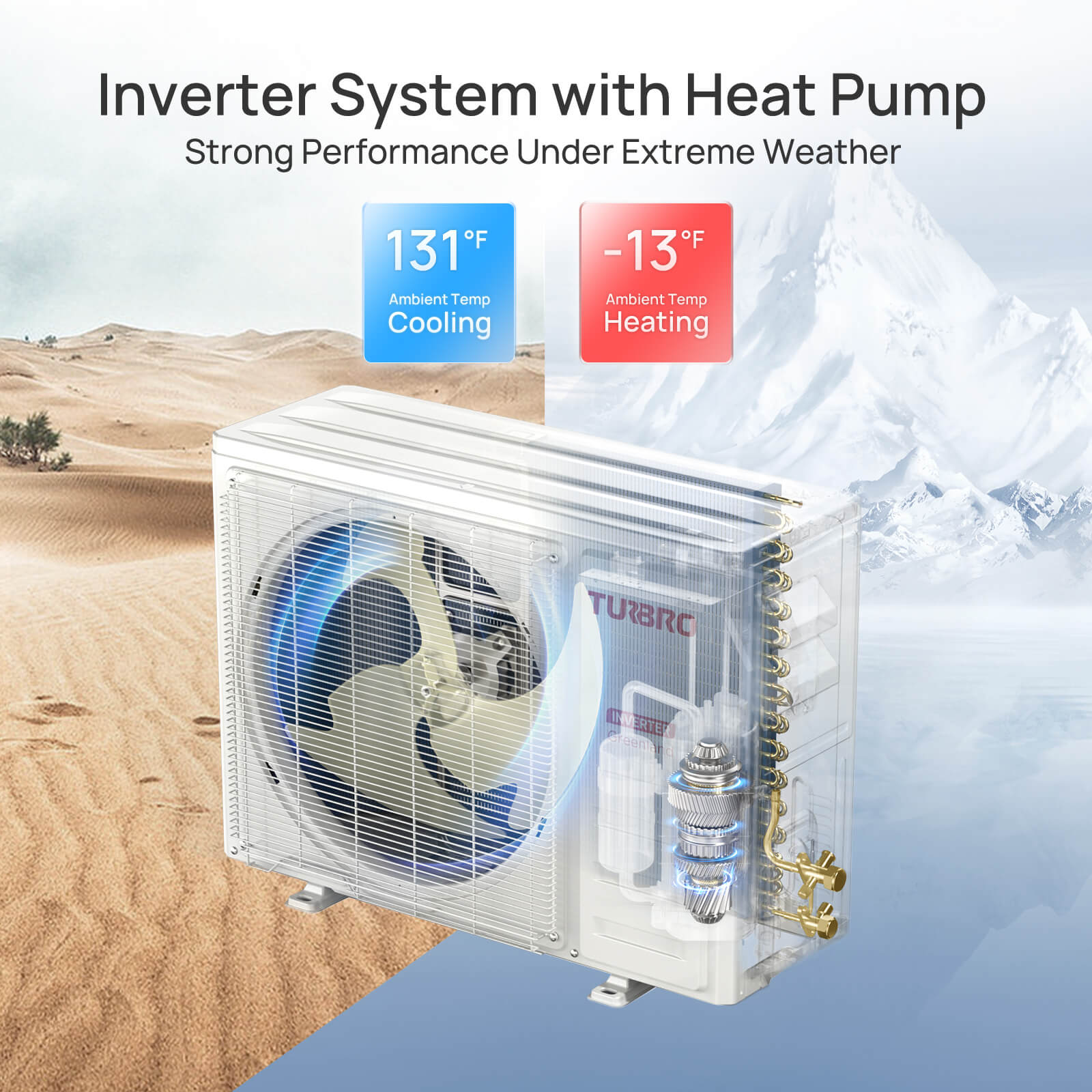 18,000 BTU WiFi Enabled Ductless Mini Split Air Conditioner with Heat Pump - R410A Refrigerant - Perfect for Bedrooms, Living Rooms & Home Offices