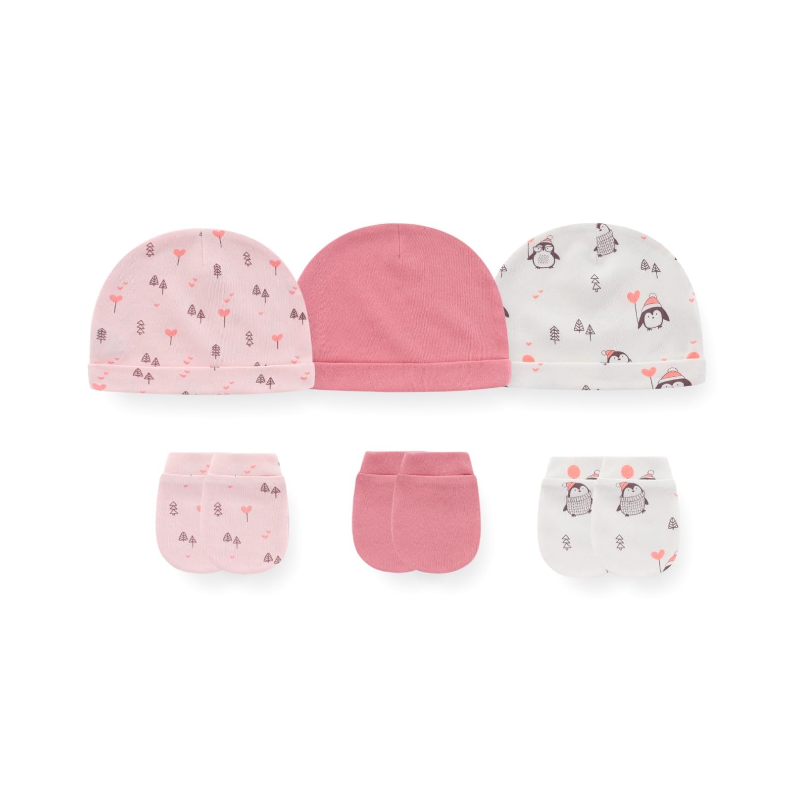 22-Pack Unisex Baby Layette Sets | Newborn Boy & Girl Clothes | Infant Essentials for Hospital, Home & Gifting