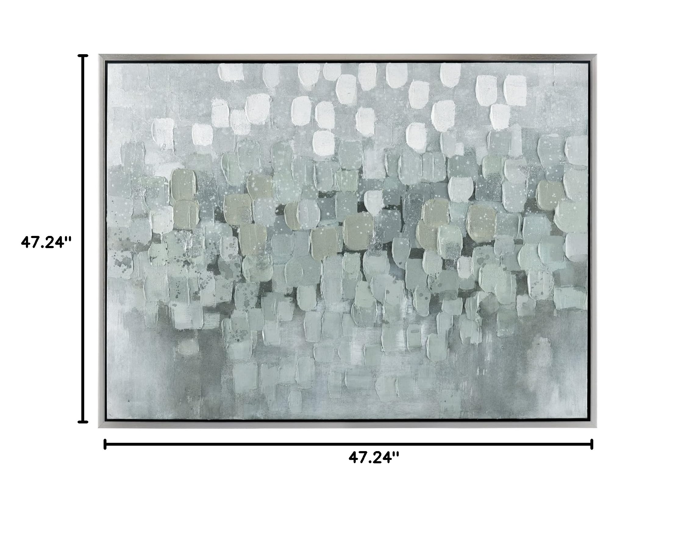 Buck Rain - 47.24 Inch Framed Wall Art Decor for Living Room, Bedroom & Office | Premium Canvas Painting for Home & Office Decor