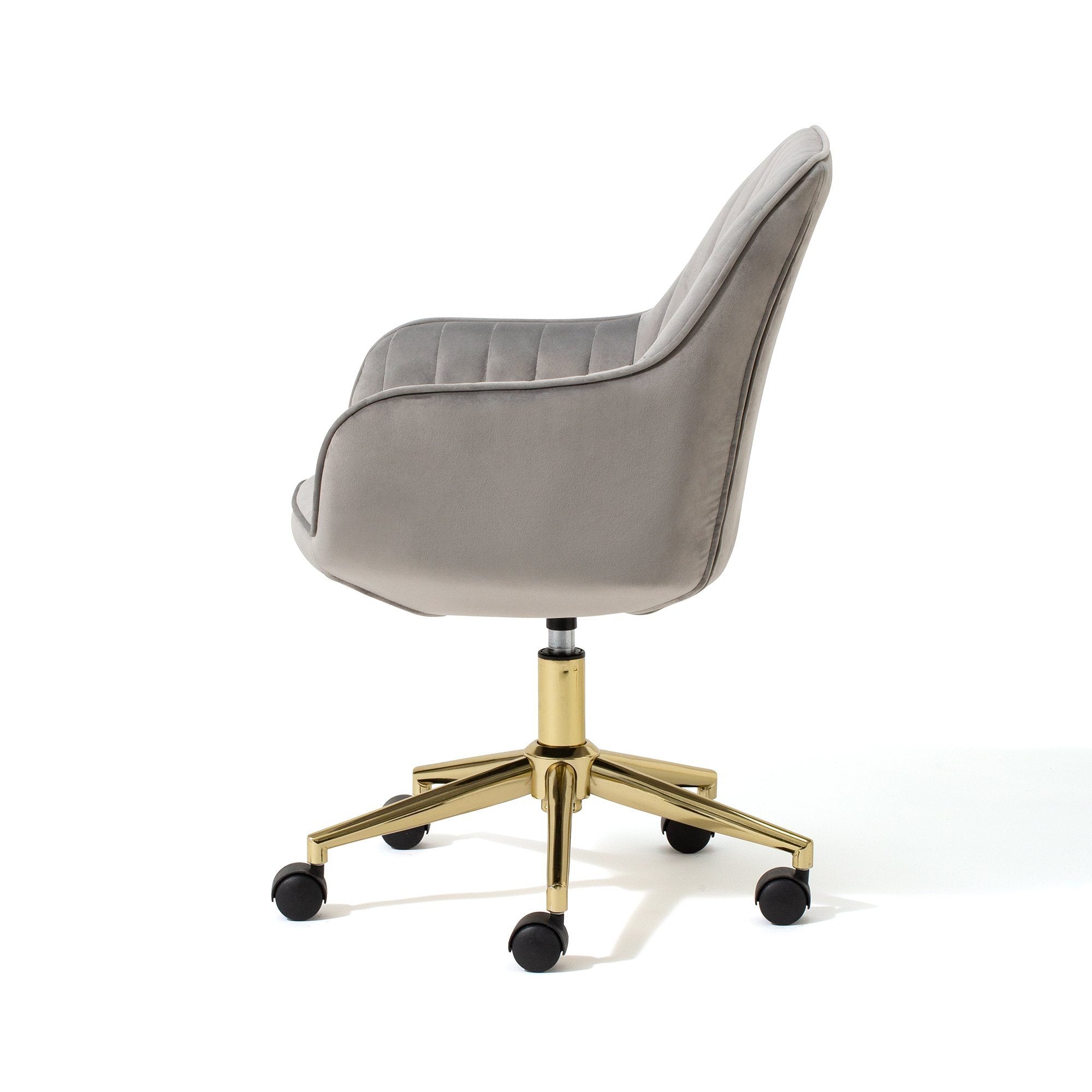 Eldorado Ergonomic Office Desk Chair - Gray (W530×D540×H800) for Home & Office Workspace Comfort
