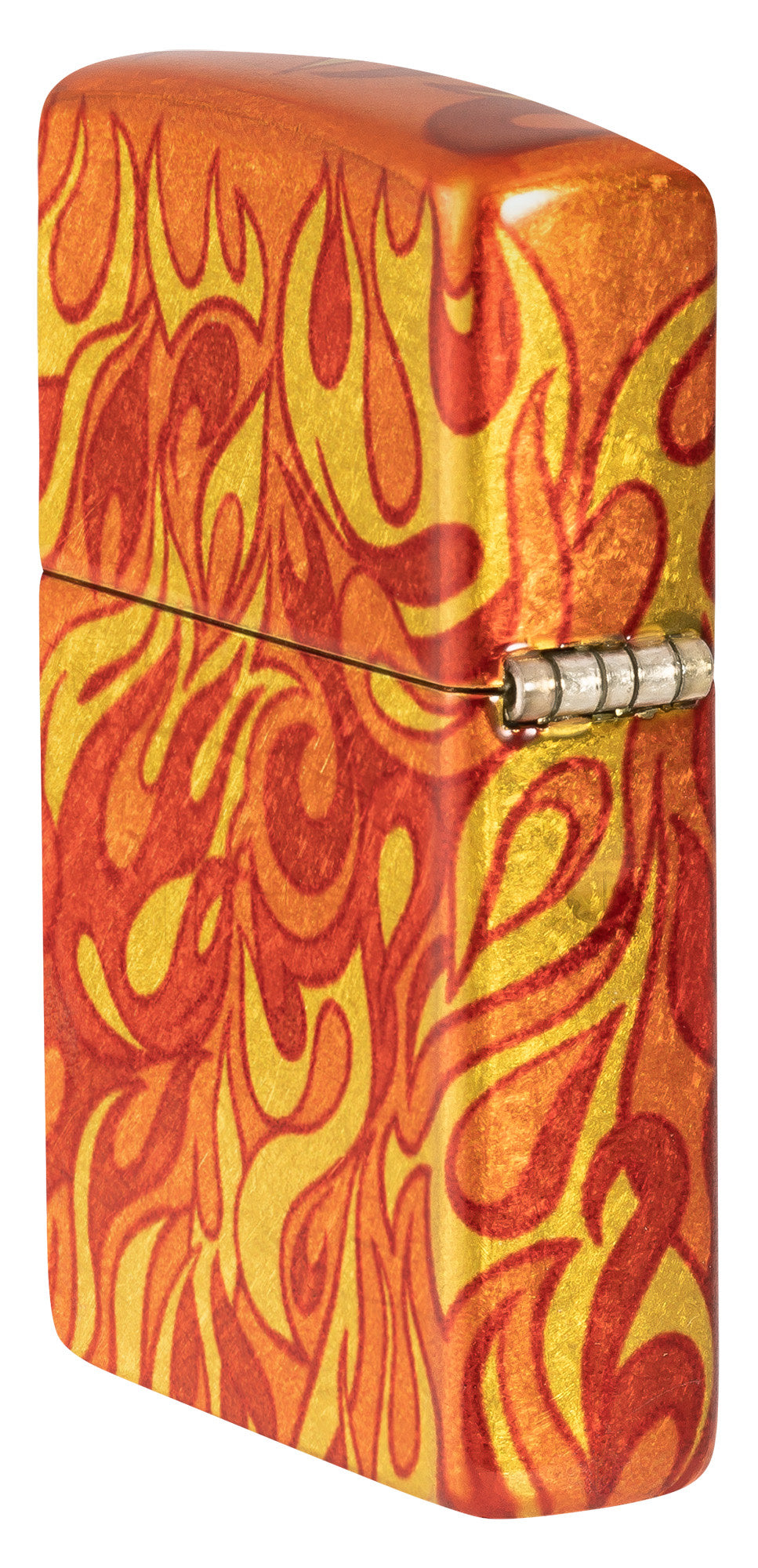 Fire Zippo Design Windproof Lighter - Classic Metal Refillable Pocket Lighter for Outdoor Camping, BBQ, Hiking & Everyday Carry (ECDC)
