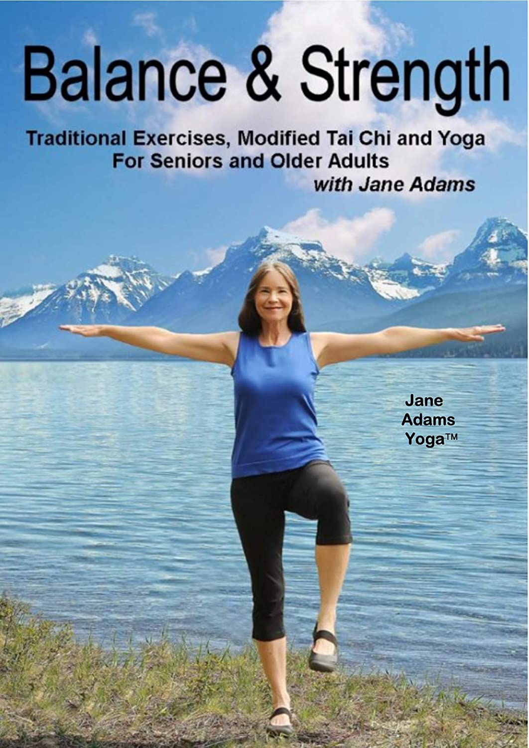 Senior Balance & Strength Exercises DVD - 9 Workouts with Traditional, Modified Tai Chi & Yoga for Stability & Mobility | Perfect for Home Fitness & Active Aging
