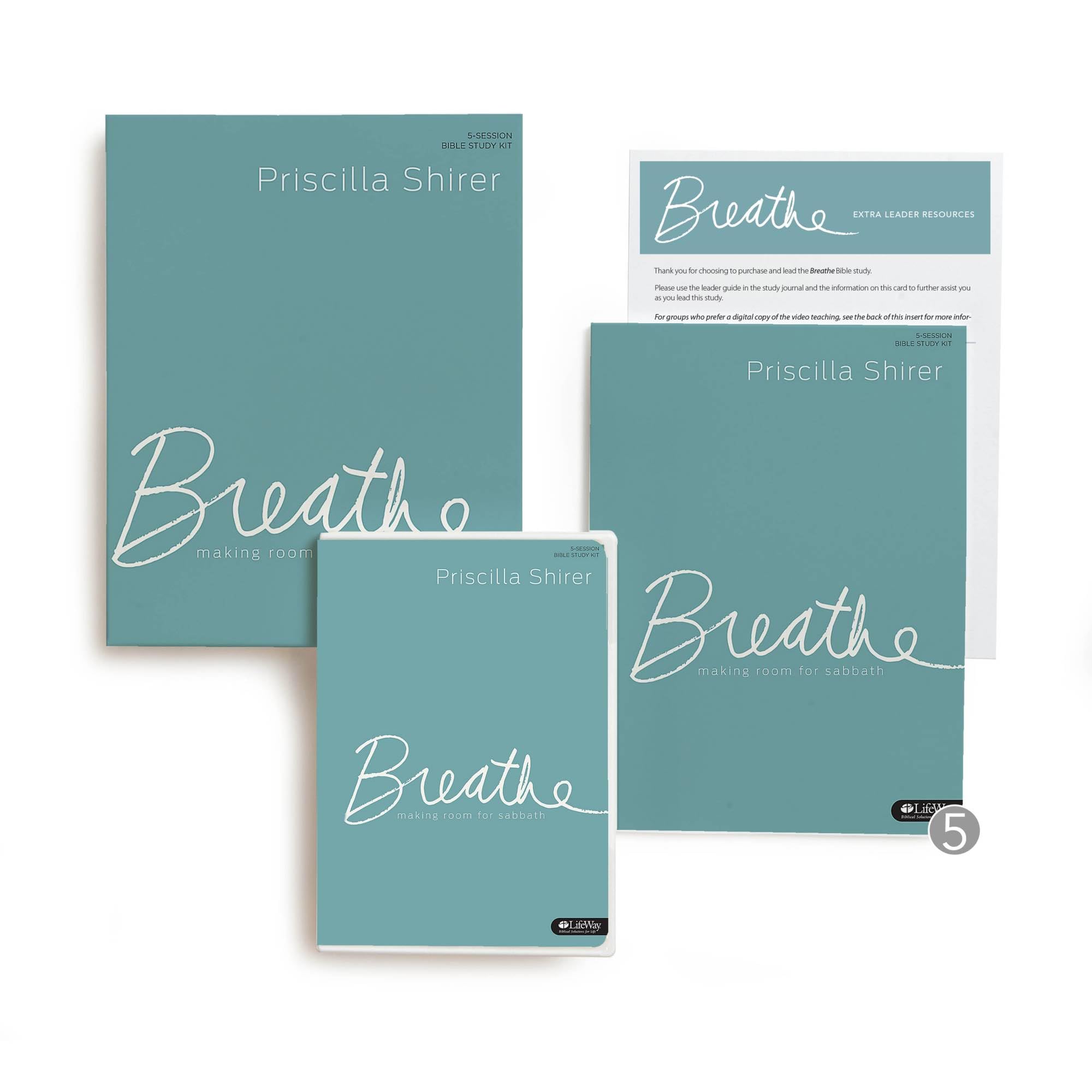 Breathe: Making Room for Sabbath - 5-Session Bible Study Guide for Christian Devotion & Spiritual Growth | Perfect for Small Groups, Personal Reflection & Sunday School