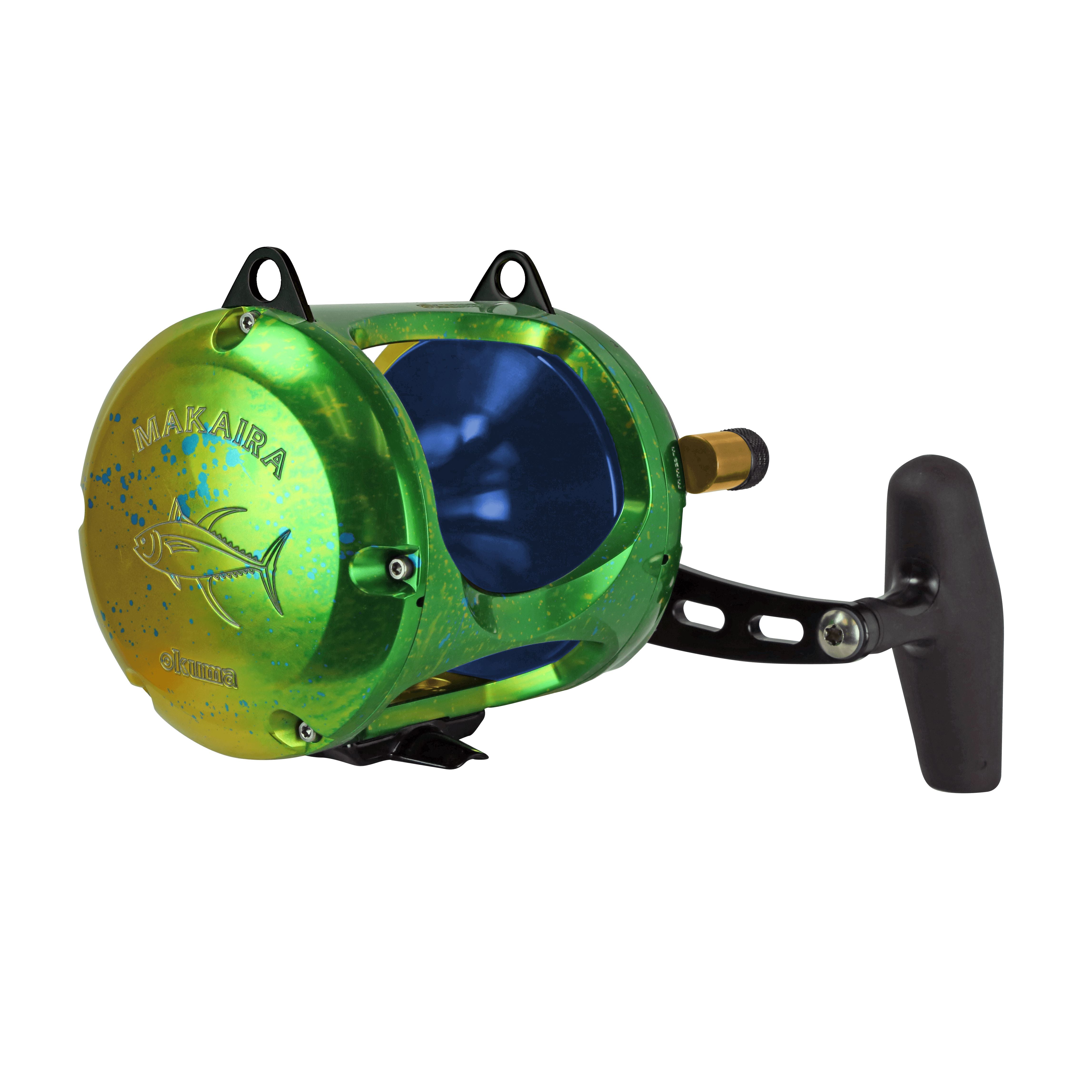 Okuma Makaira Mahi Mahi Limited Edition Fishing Reel - Saltwater Spinning Reel for Offshore & Inshore Fishing - Perfect for Mahi Mahi, Tuna & Big Game Fish