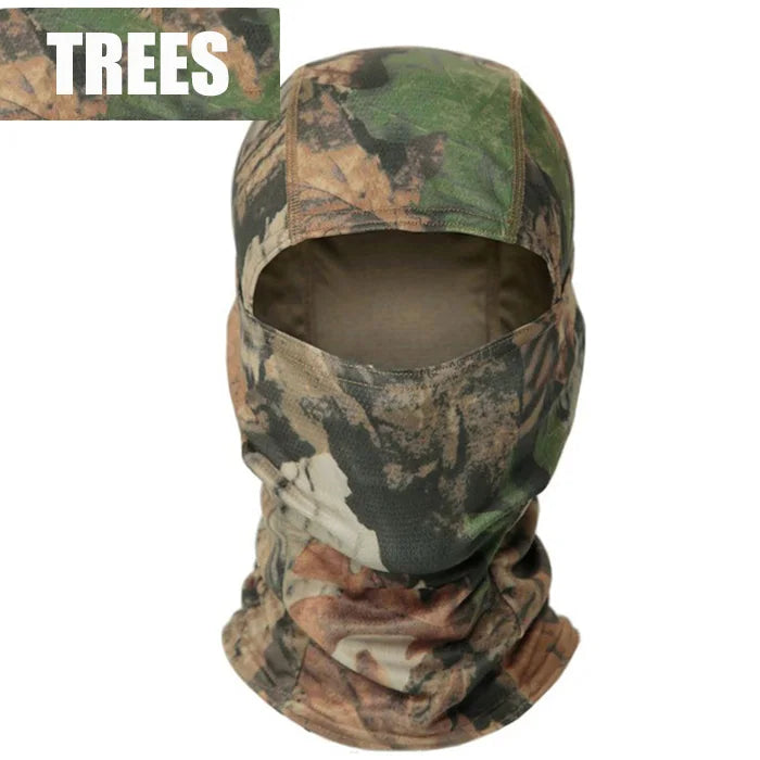 All Season Tactical Nylon Balaclava - Windproof & Breathable Face Mask for Skiing, Motorcycling & Outdoor Sports