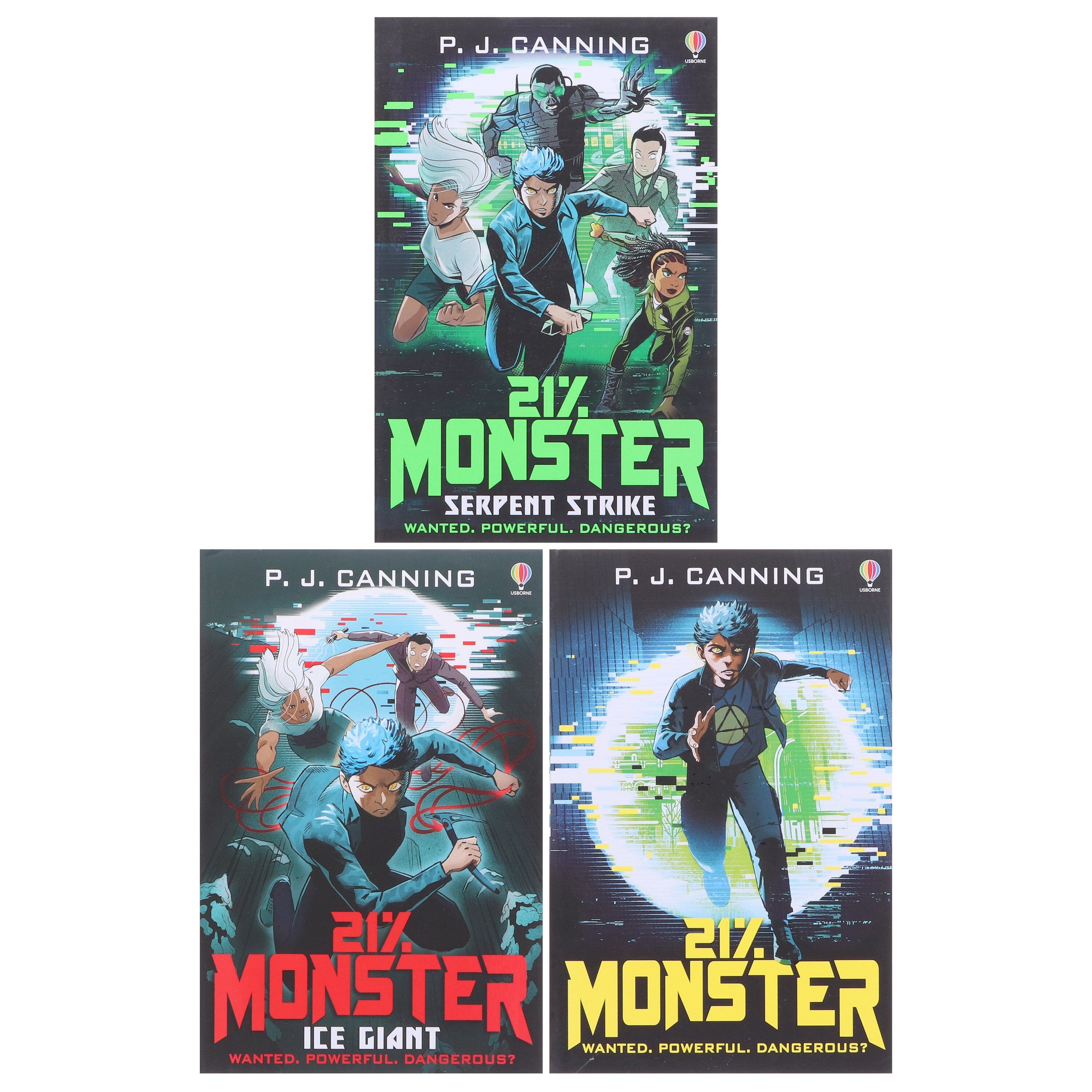 Monster Series By P J Canning - 3 Book Collection Set for Kids Ages 9-13 | Middle Grade Paperback Books | Perfect for Young Readers, Gifts & Classroom Libraries