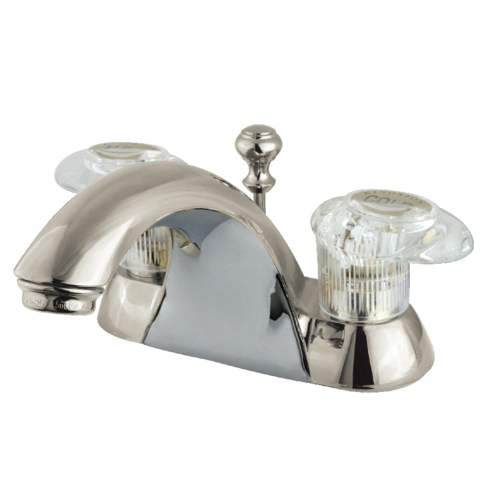 Kingston Brass KB2158 4-Inch Centerset Bathroom Faucet - Chrome Finish, Single Handle for Sink Vanity - Perfect for Bathroom Remodel & Home Upgrade
