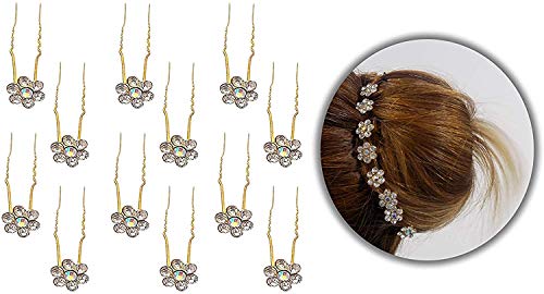 RAAYA Girls & Women Hair Jewelry Pins - Fashion Hair Accessories for Parties, Weddings & Everyday Style