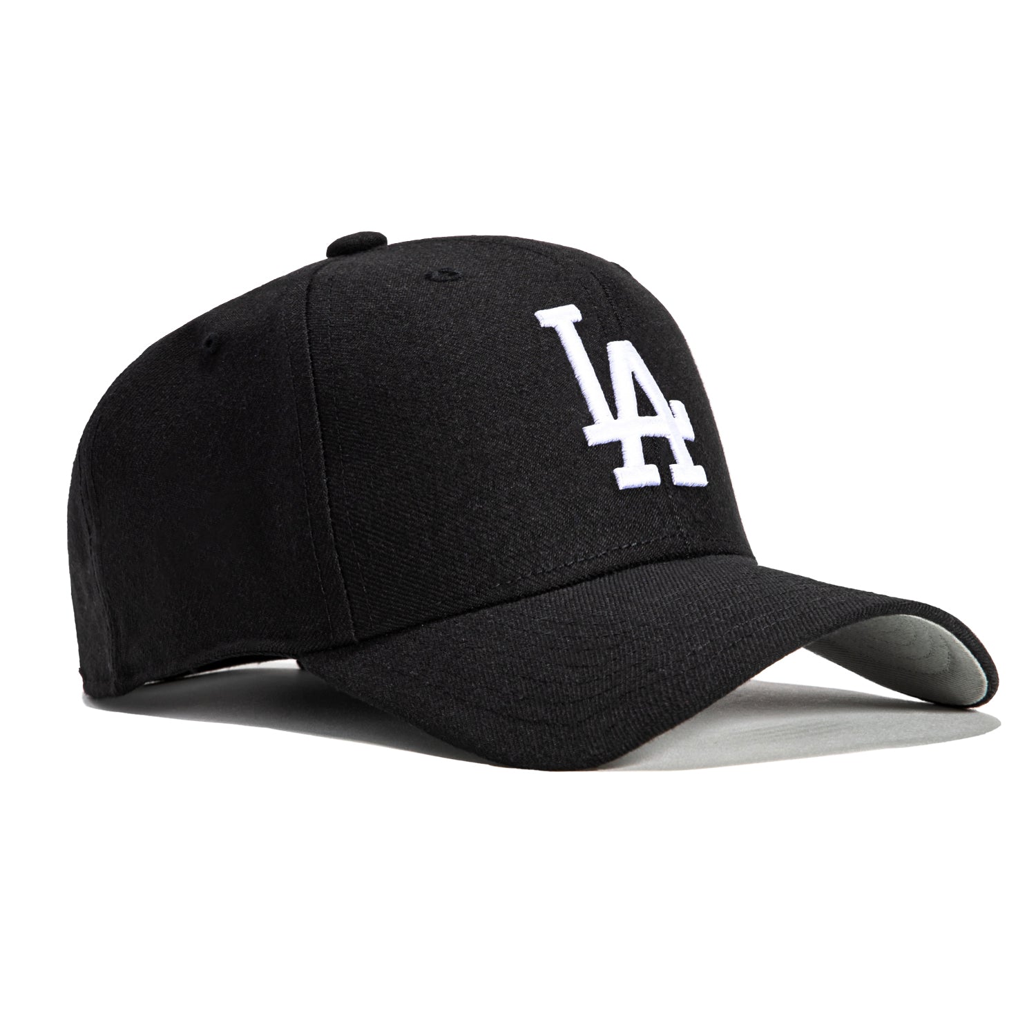 47 Brand Los Angeles Dodgers MVP Adjustable Baseball Cap - Black & White Snapback Hat for Men & Women | Perfect for Games, Outdoor Activities & Casual Wear