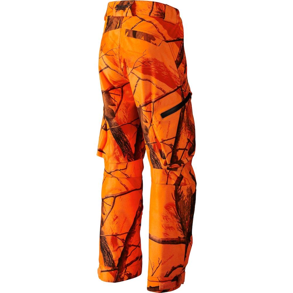 Seeland Excur Kids Camo Pants - Realtree® APG Camouflage Hunting Trousers for Boys & Girls Age 12 | Durable Outdoor Adventure Pants for Hiking, Camping & Nature Exploration