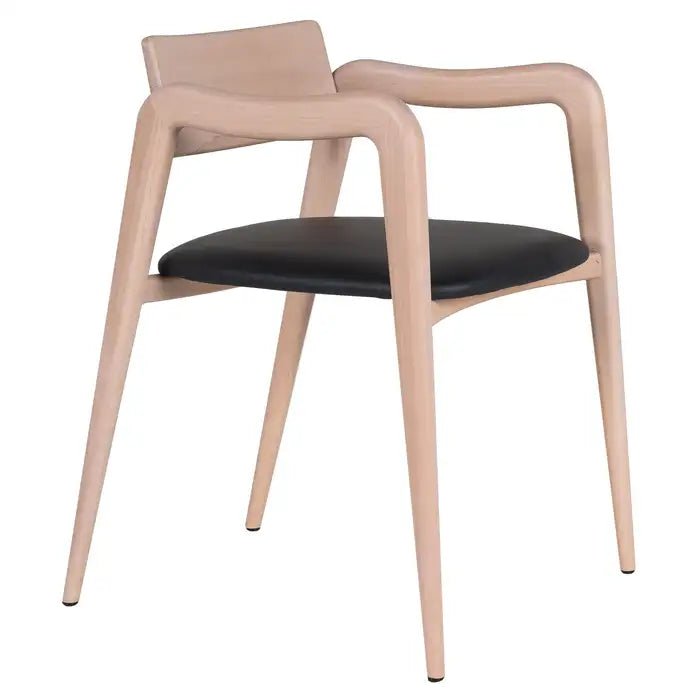 Handmade Designer Portugal Italian Leather Dining Chair - Elegant & Durable for Home, Restaurant & Office Use