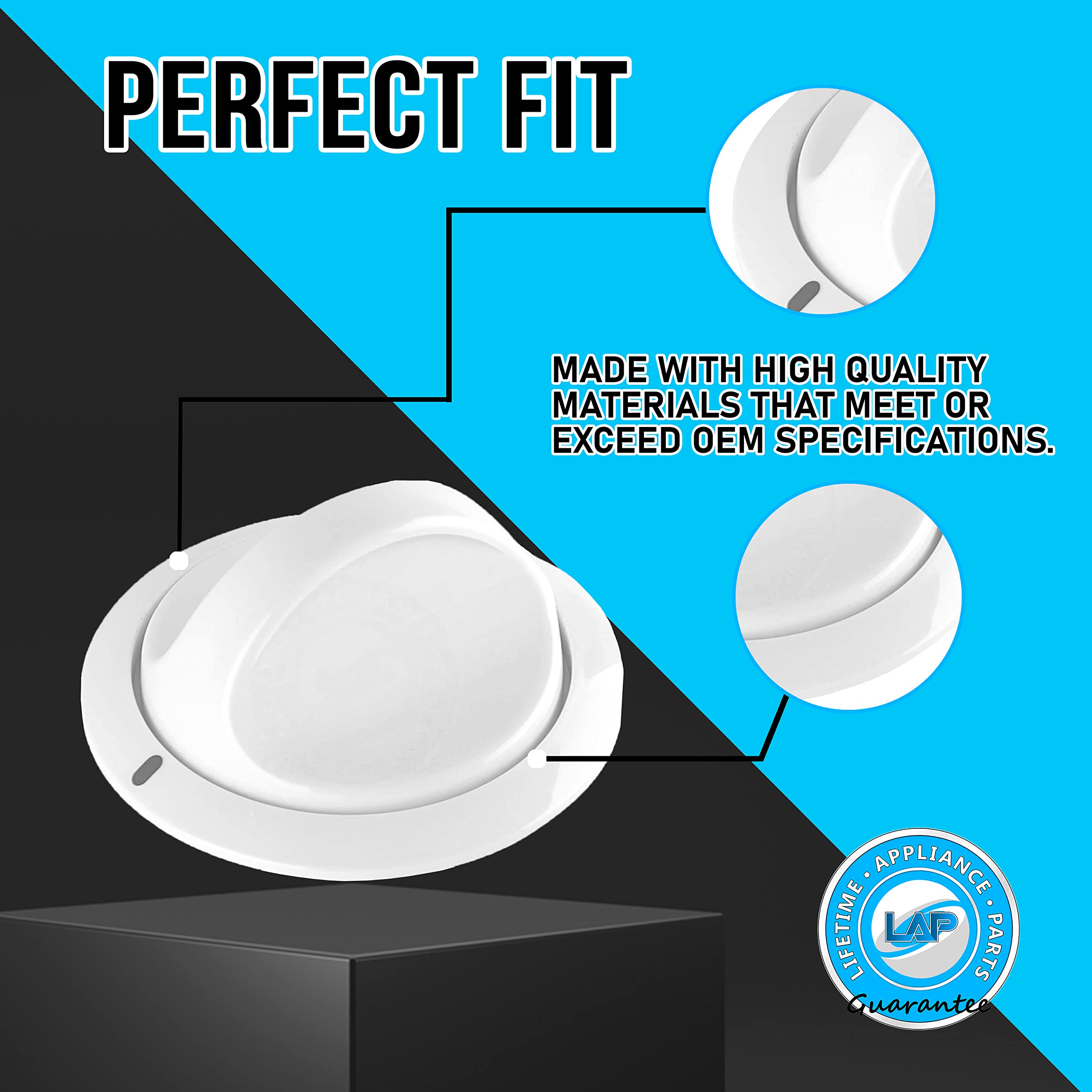 Upgraded Lifetime Appliance 131873304 Timer Knob Replacement for Frigidaire Dryer - Compatible with Models 1318733 & 131167804 - Perfect for DIY Dryer Repair and Maintenance