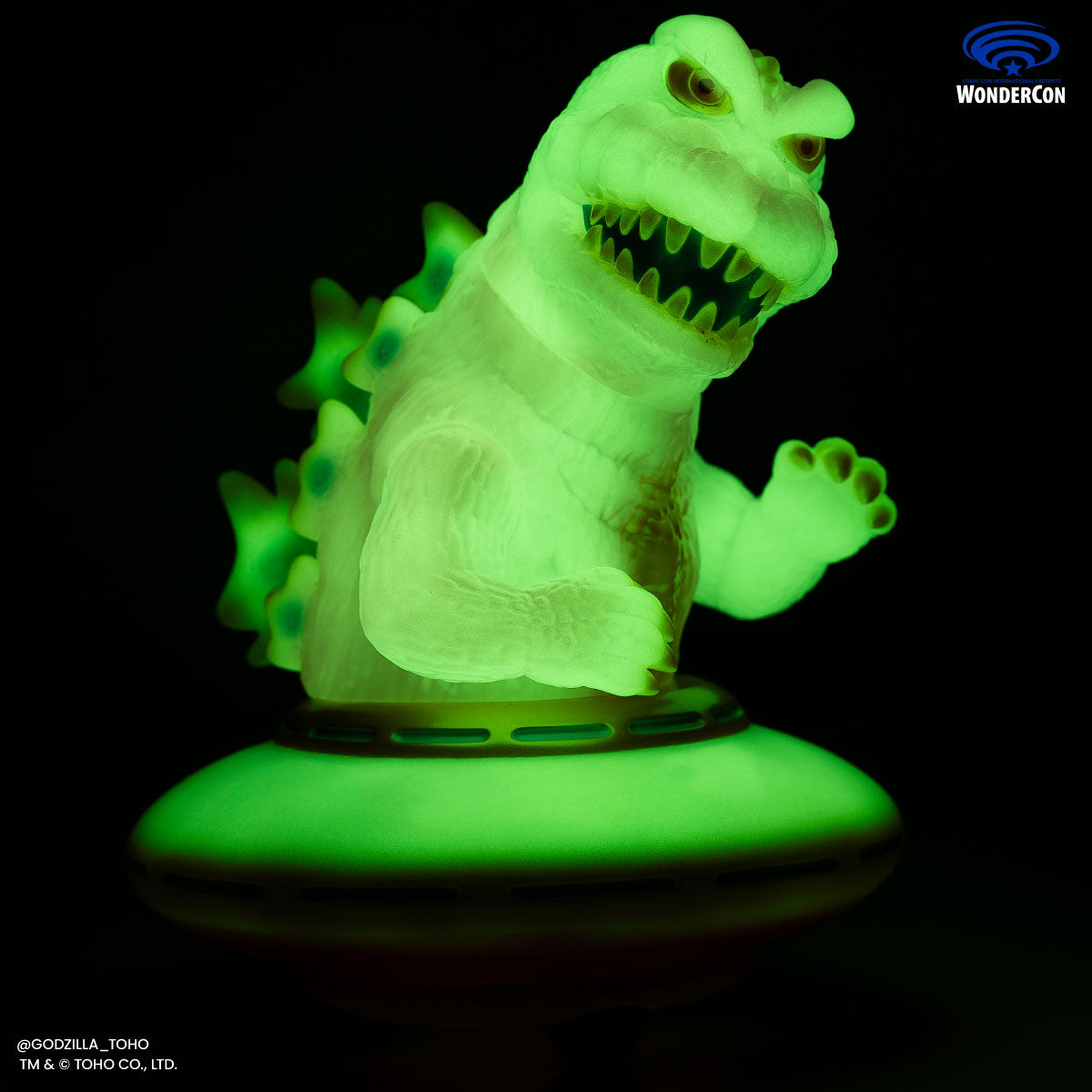 Godzilla UFO Soft Vinyl Figure - Cherry Blossom Limited Edition Collectible Toy for Anime Fans | Perfect for Display, Gifts & Pop Culture Collections
