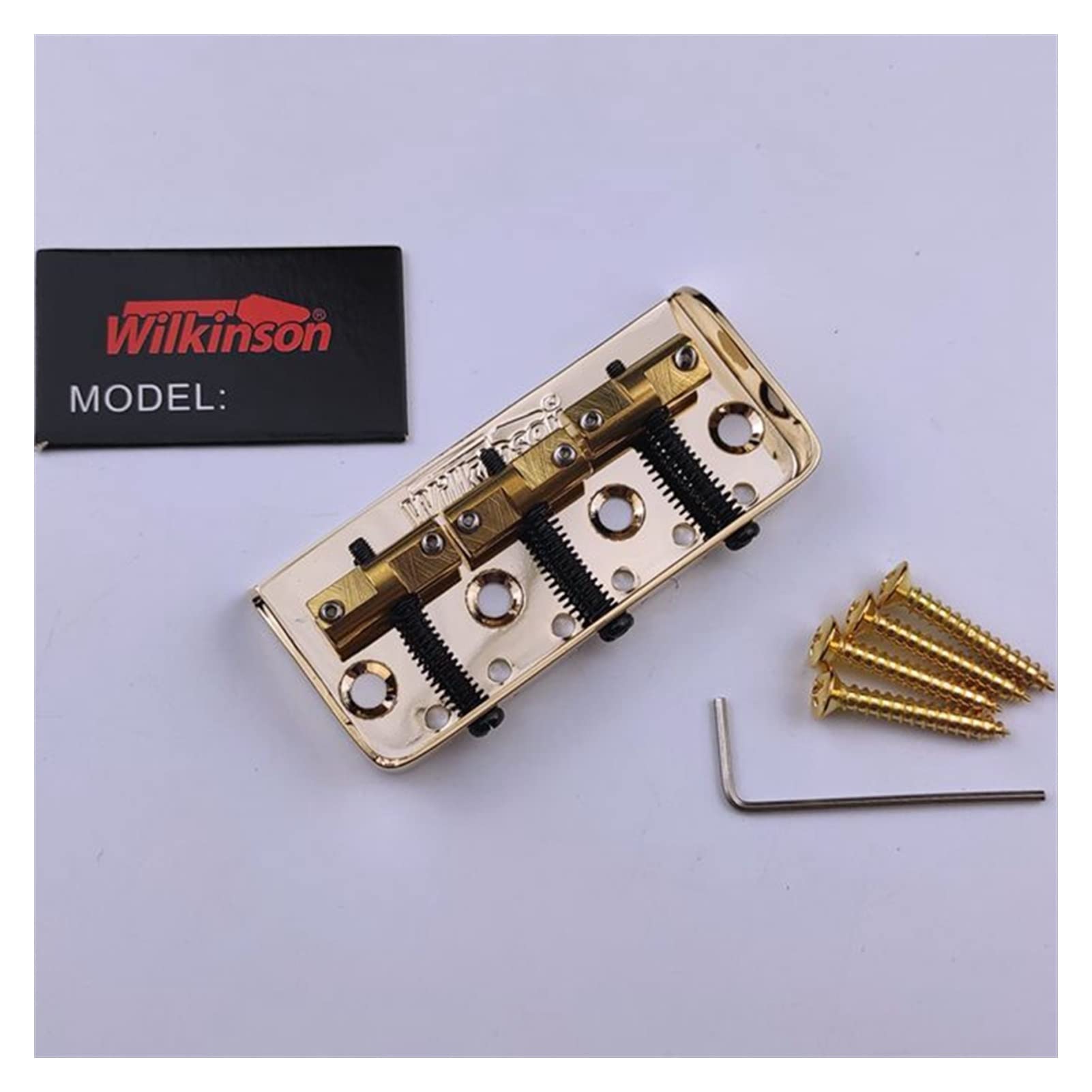 Premium Short Bridge Brass Saddles for TL ST Electric Guitar - Gold Finish | Enhance Tone & Sustain for Rock, Blues & Jazz Performances