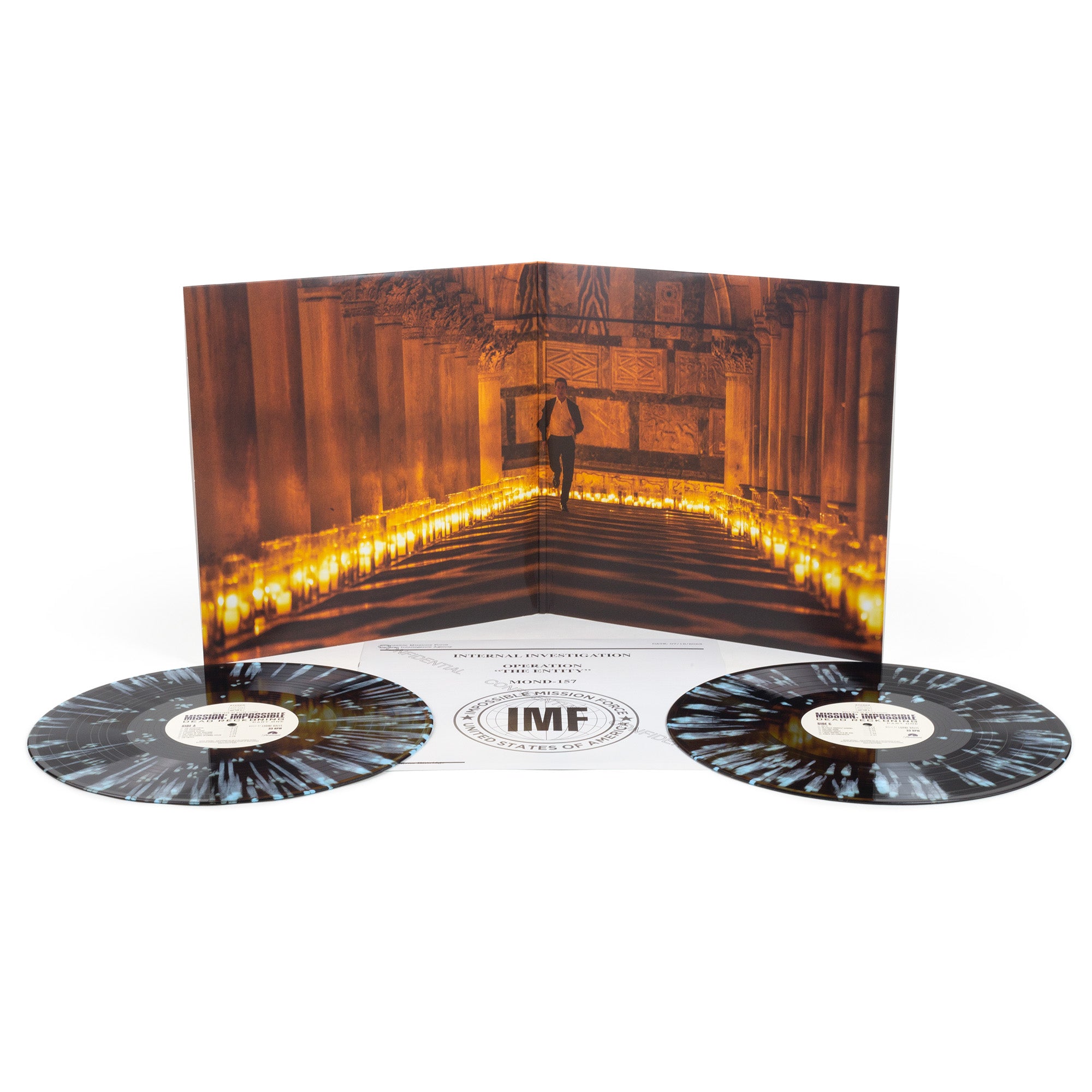 Mission: Impossible - Dead Reckoning Part One Original Soundtrack 2XLP Vinyl Record - Perfect for Movie Night & Music Collectors
