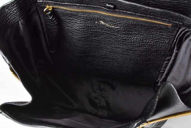 3.1 Phillip Lim Pashli Genuine Leather Backpack for Women - Stylish Black Designer Bag for Work, Travel & Everyday Use