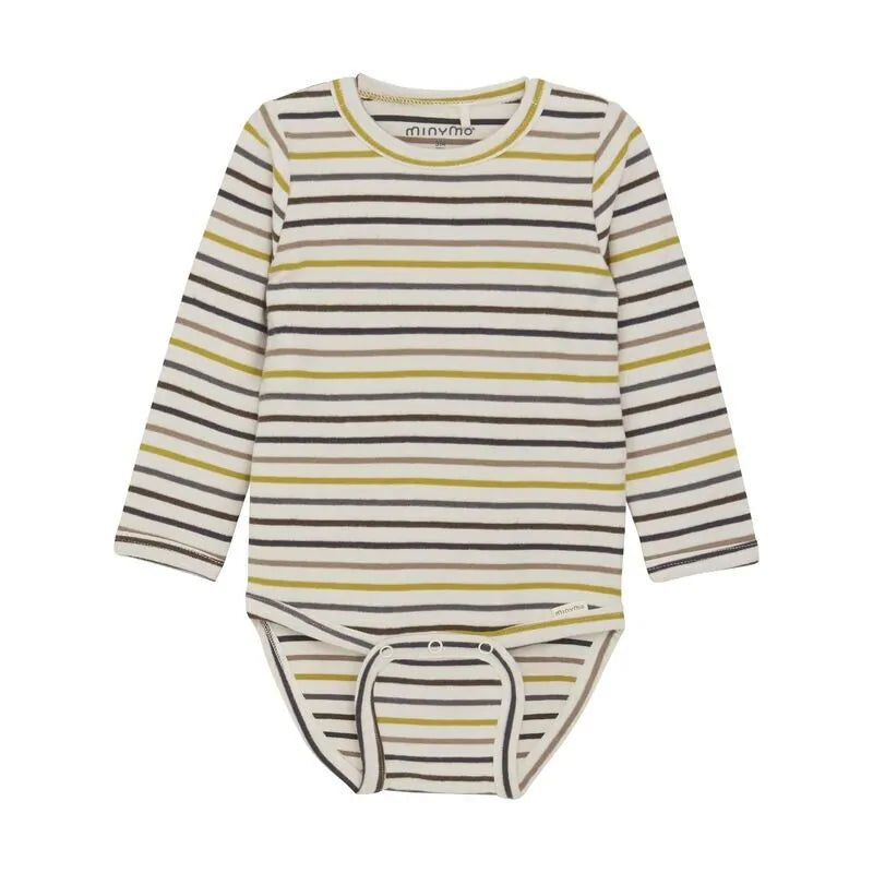 Moonbeam Striped Bodysuit for Women - Trendy & Comfortable Stretch Fabric - Perfect for Layering, Casual Outfits & Everyday Wear