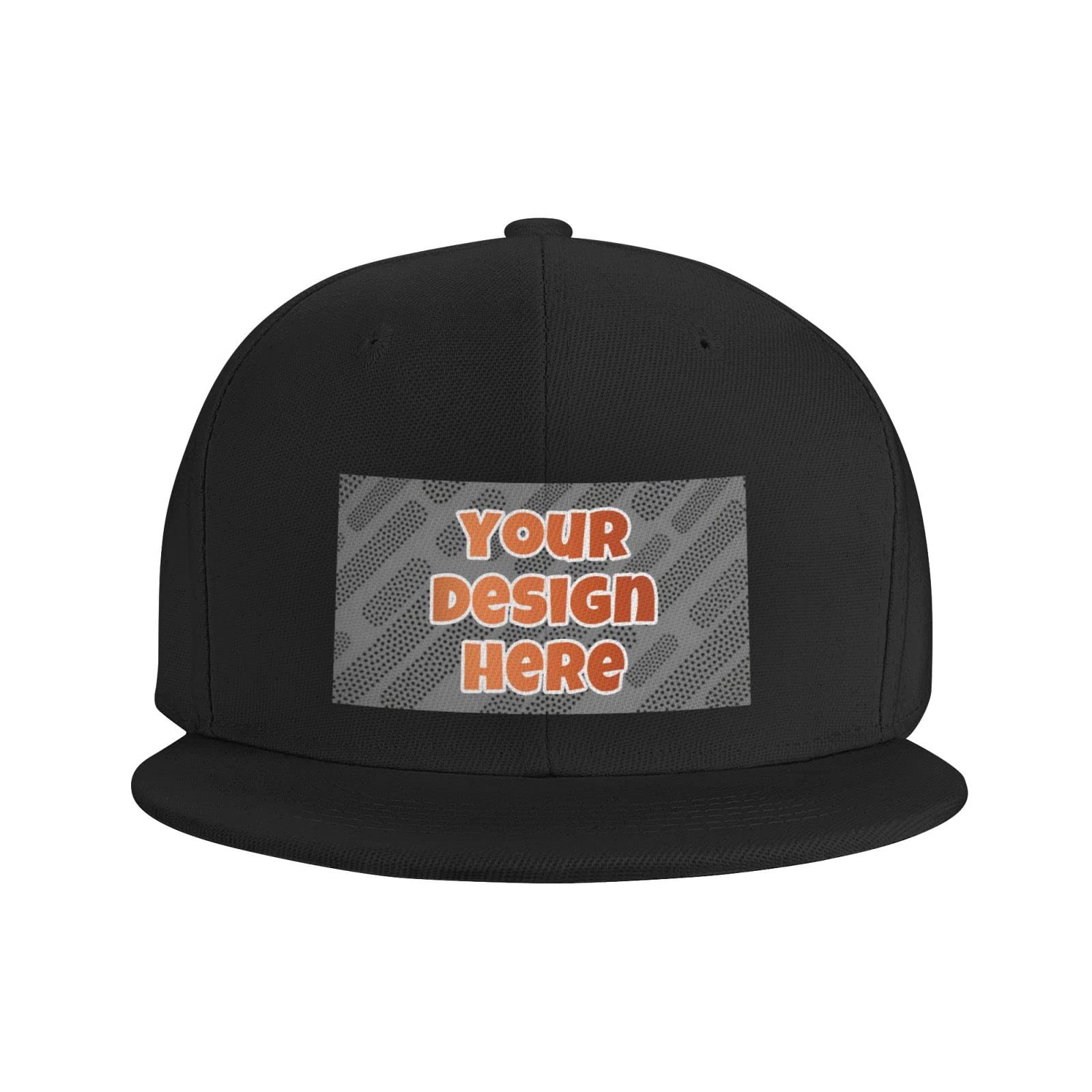Custom Personalized Trucker Hats for Men & Women - Add Your Own Picture, Text or Logo - Embroidered Adjustable Snapback Cap for Sports, Outdoor & Casual Wear