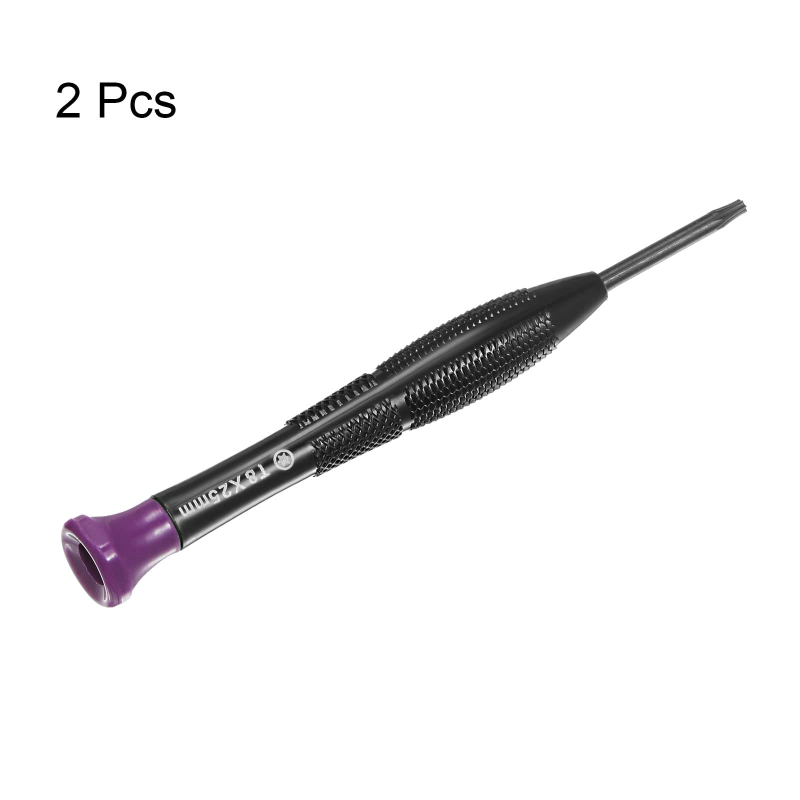 HARFINGTON 2-Piece Precision Torx Screwdriver Set - T8 Star Head with Swivel Lid & Non-Slip Plastic Handle - Perfect for Phone, Watch, Eyeglasses & Electronics Repair - Ideal for DIY Projects, Home Repairs & Professional Technicians
