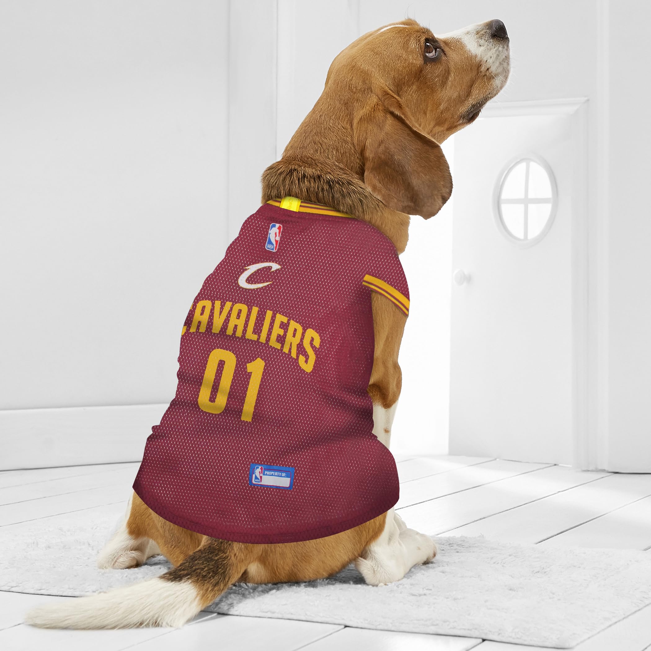 Cleveland Cavaliers Dog Jersey for Pets - X-Large NBA Basketball Tank Top Pet Apparel | Perfect for Game Day, Pet Costume Parties & Sports Fan Dogs